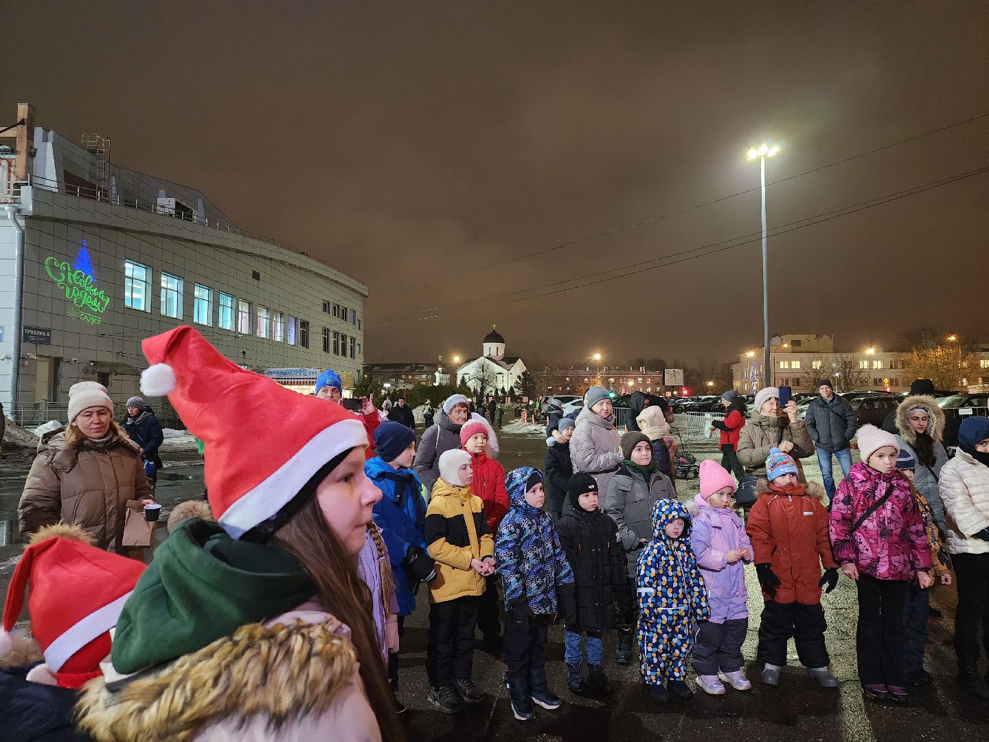 долгопрудный, фск салют, дед мороз и снегурочка, ёлка, секции,