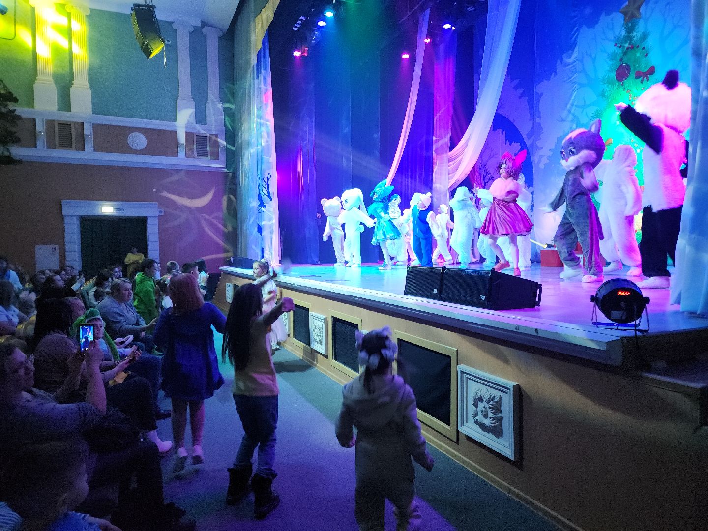 Подольск, кпц дубровицы, новогодняя елка, дети из курска, Праздник,