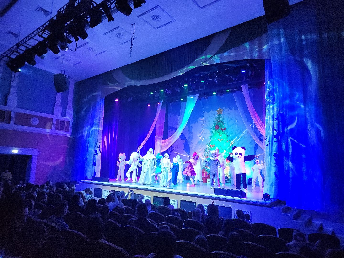 Подольск, кпц дубровицы, новогодняя елка, дети из курска, Праздник,