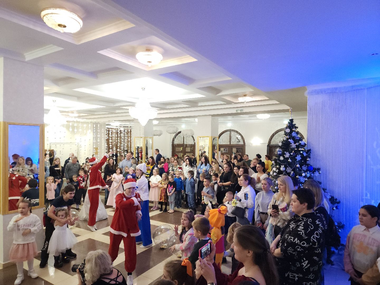Подольск, кпц дубровицы, новогодняя елка, дети из курска, Праздник,