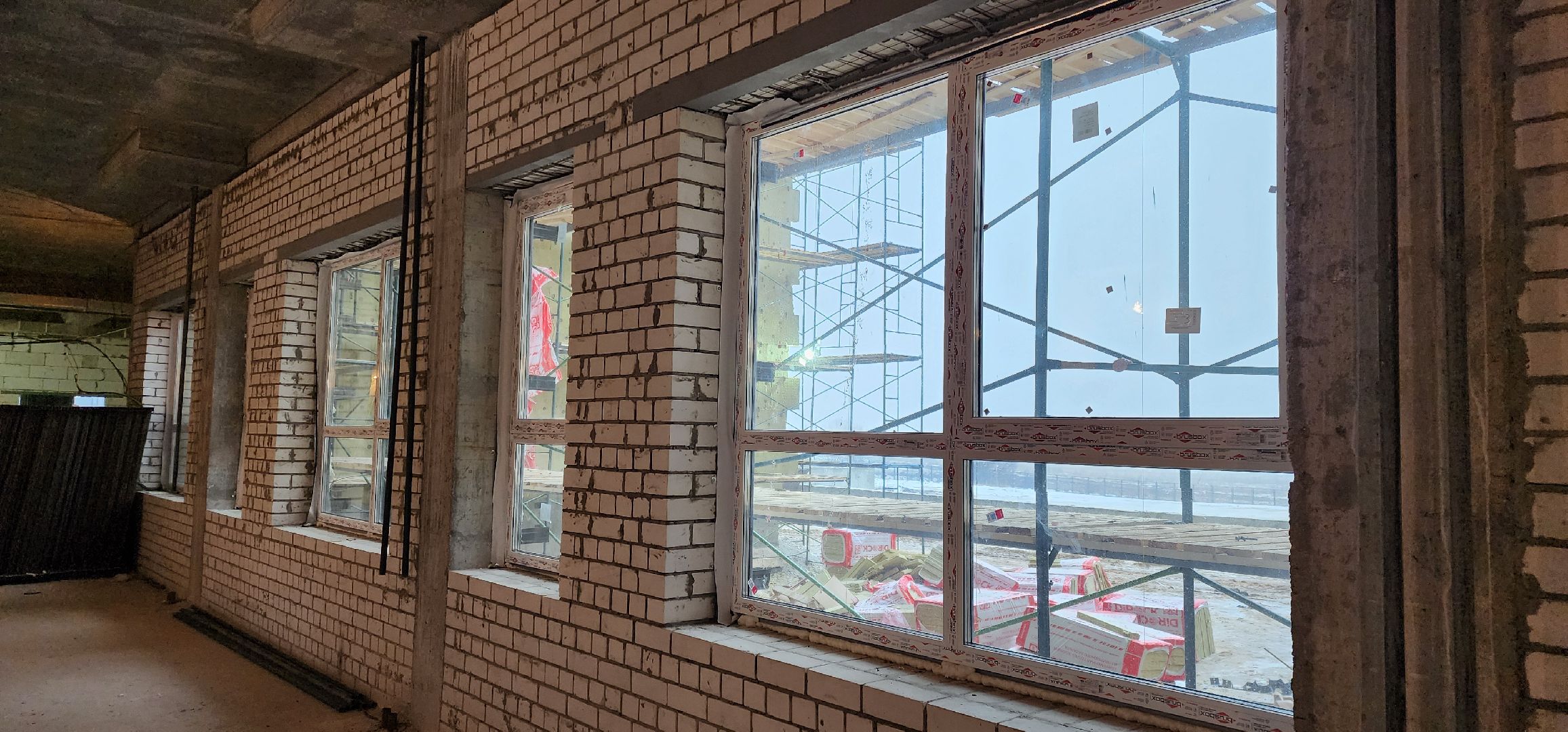 Зарайск, новая школа на 850 мест, строительство, вертикалки,