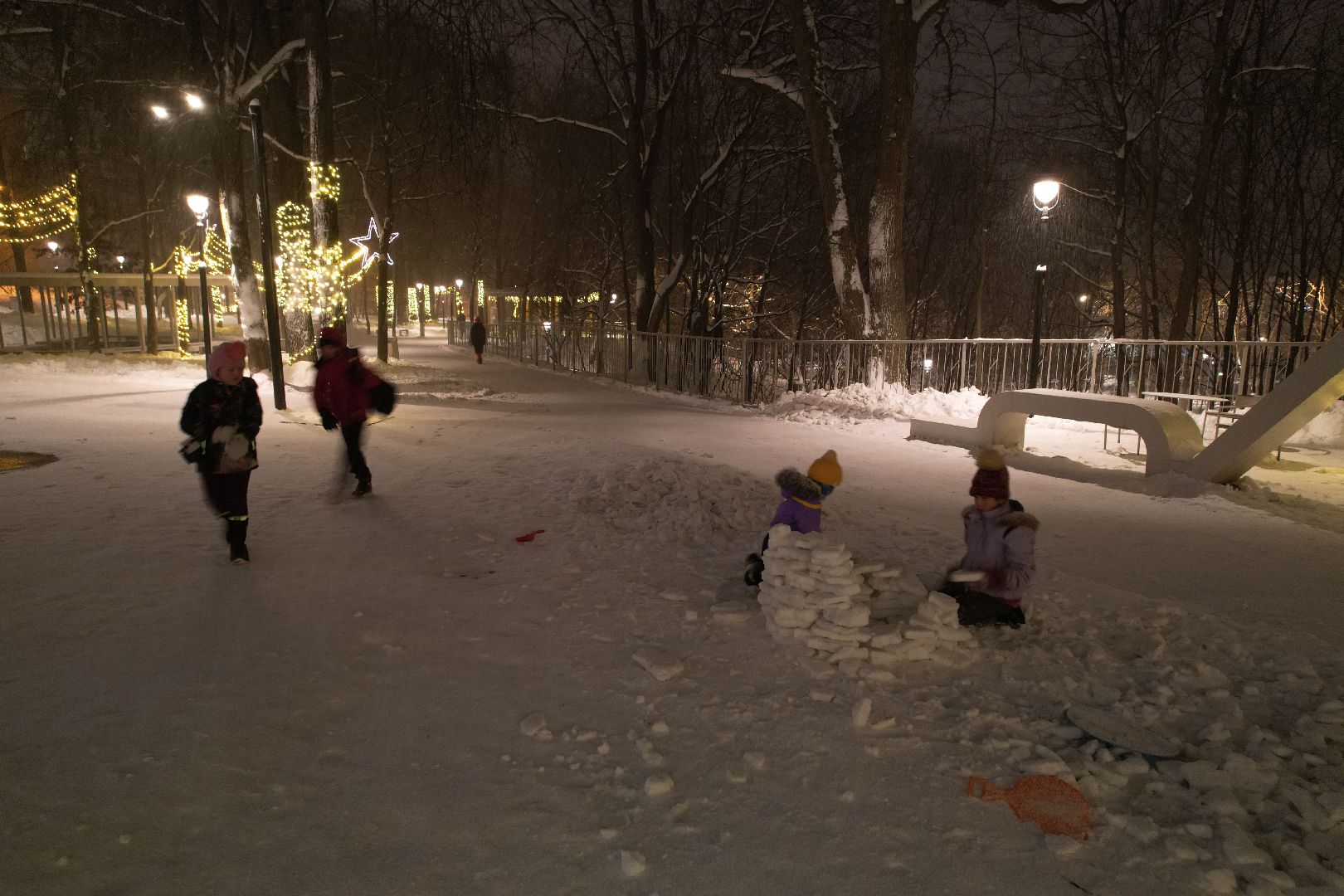видео с коптера, зима в подмосковье, звенигород,