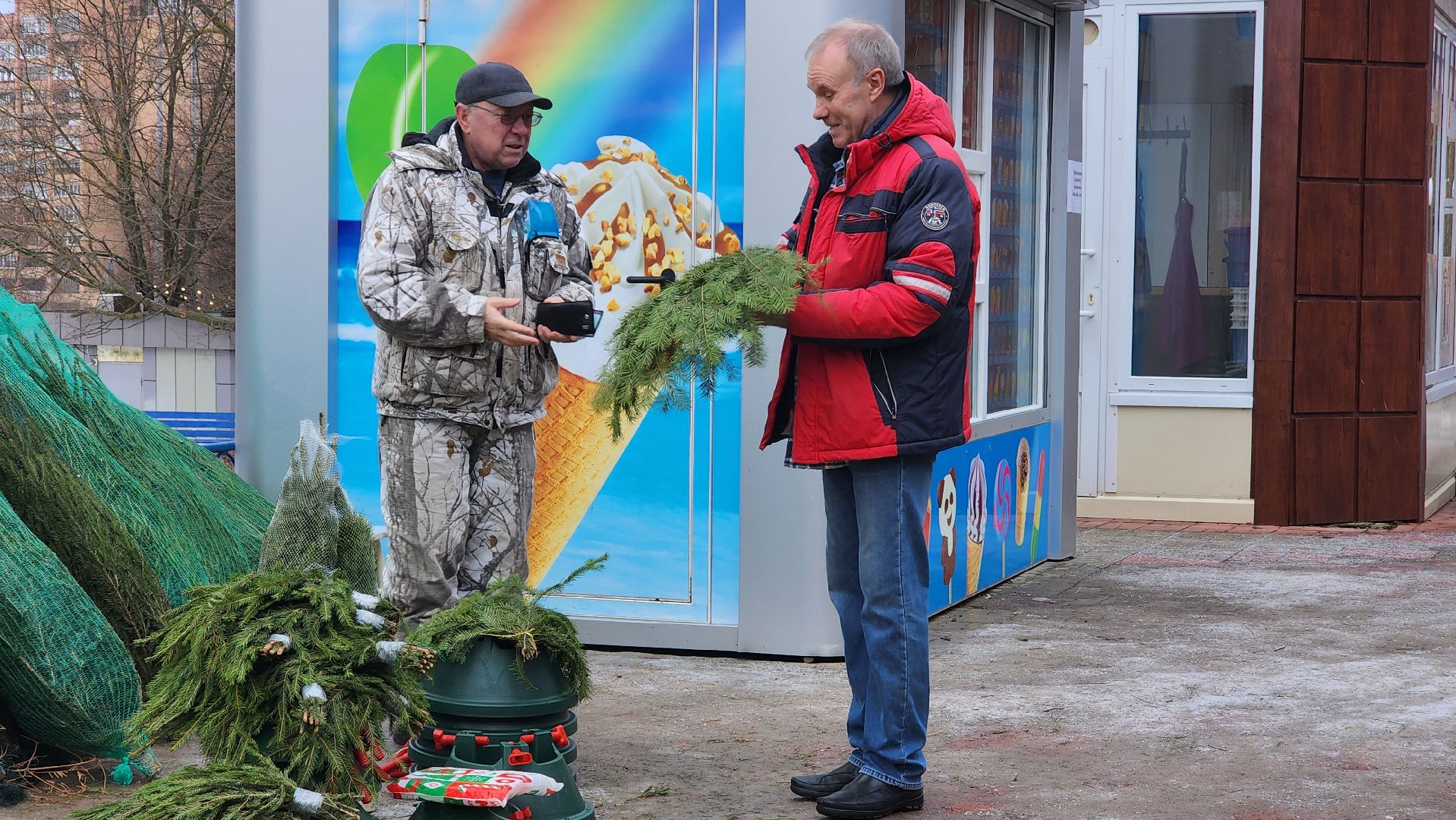 протвино, елочный базар, новый год, елки, г о серпухов,