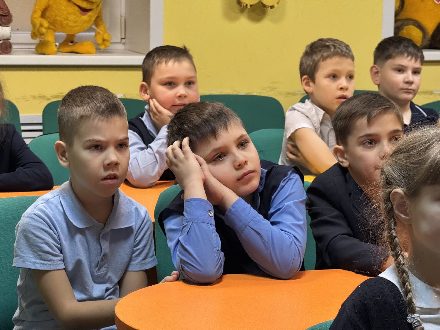 шаховская, библиотека, урок в библиотее, дети,