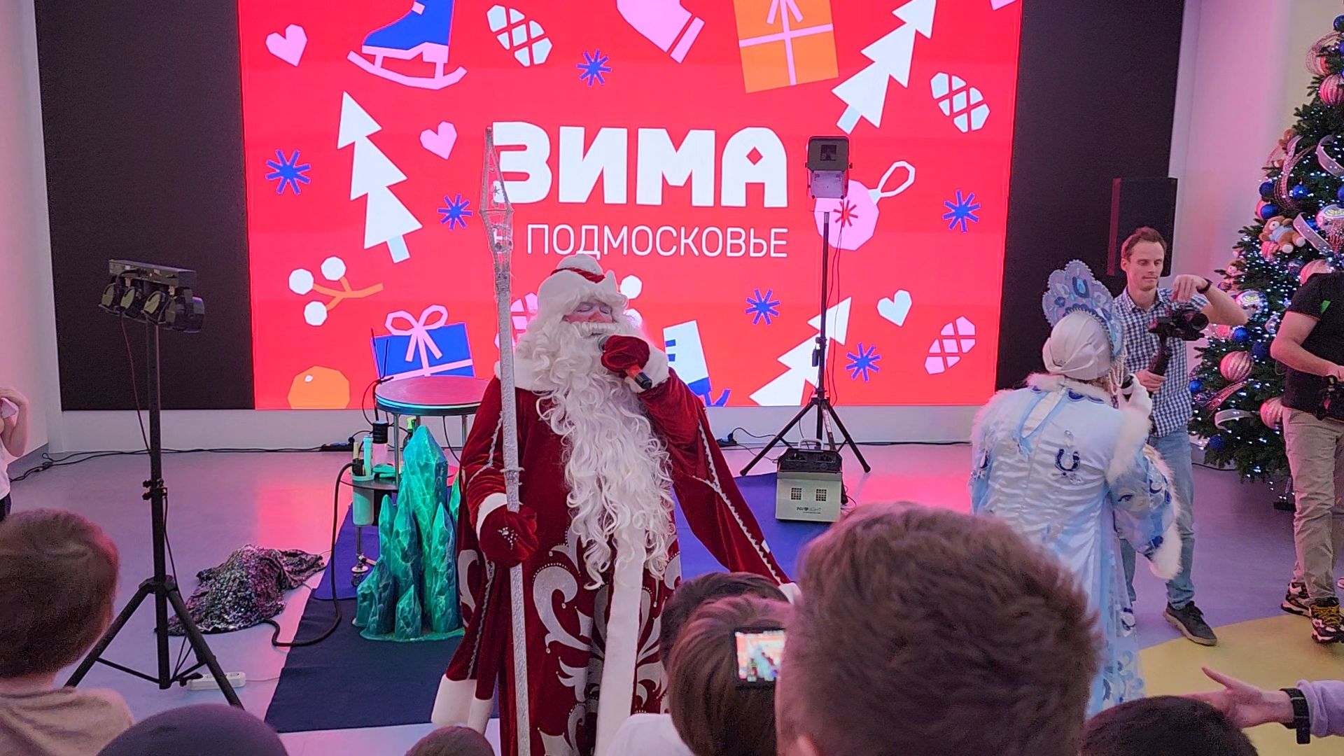 красногорск, центр рошаля, новый год, дед мороз,