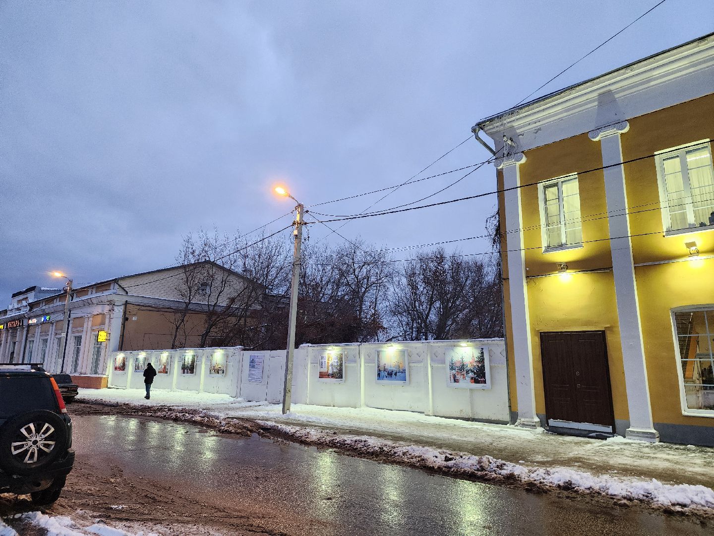 Коломна, культура, выставка под открытым небом, зима в подмосковье,