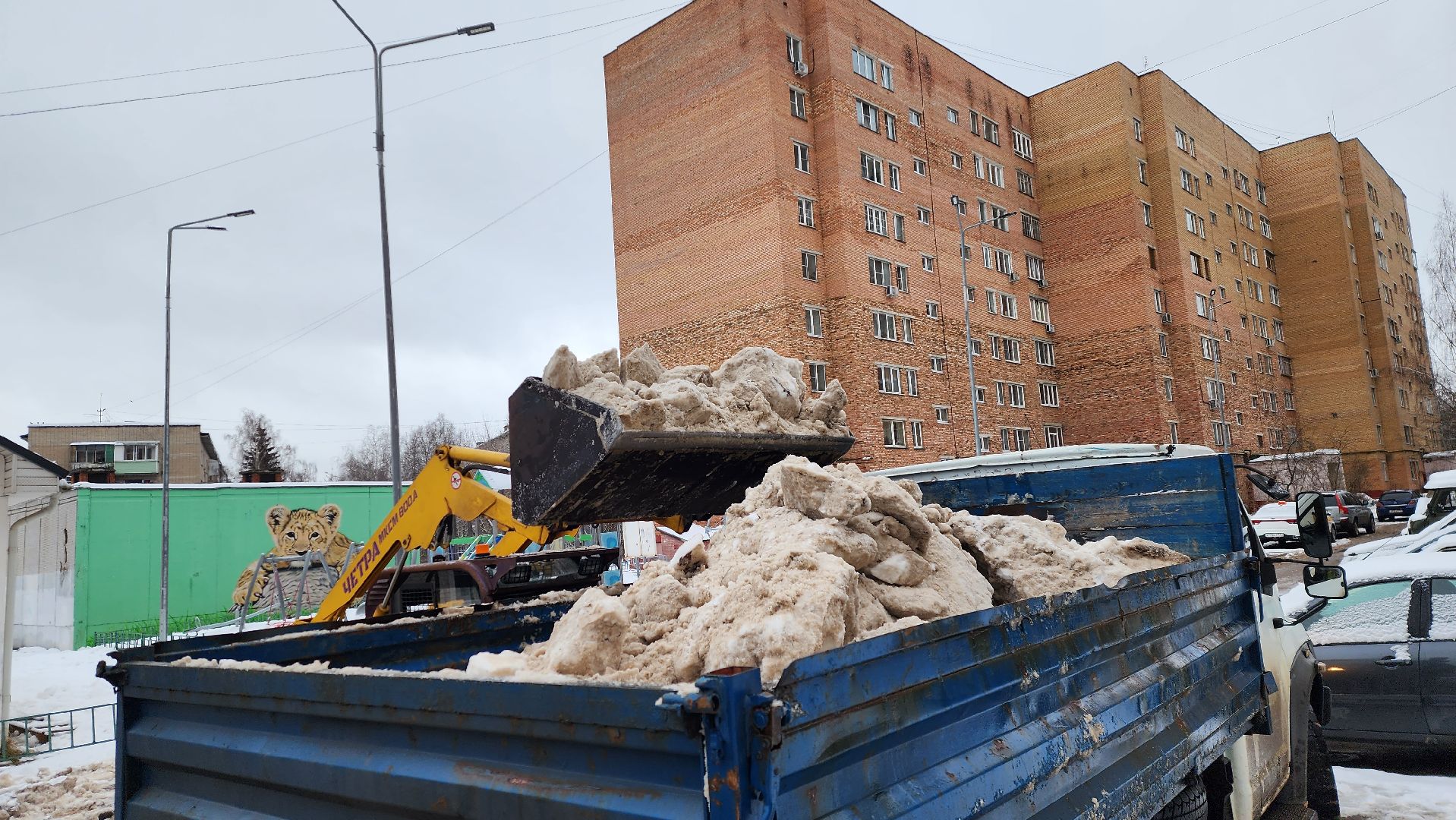 истра, вывоз снега, уборка дворов, вертикалки,
