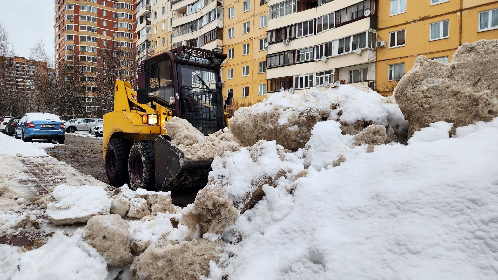 истра, вывоз снега, уборка дворов, вертикалки,