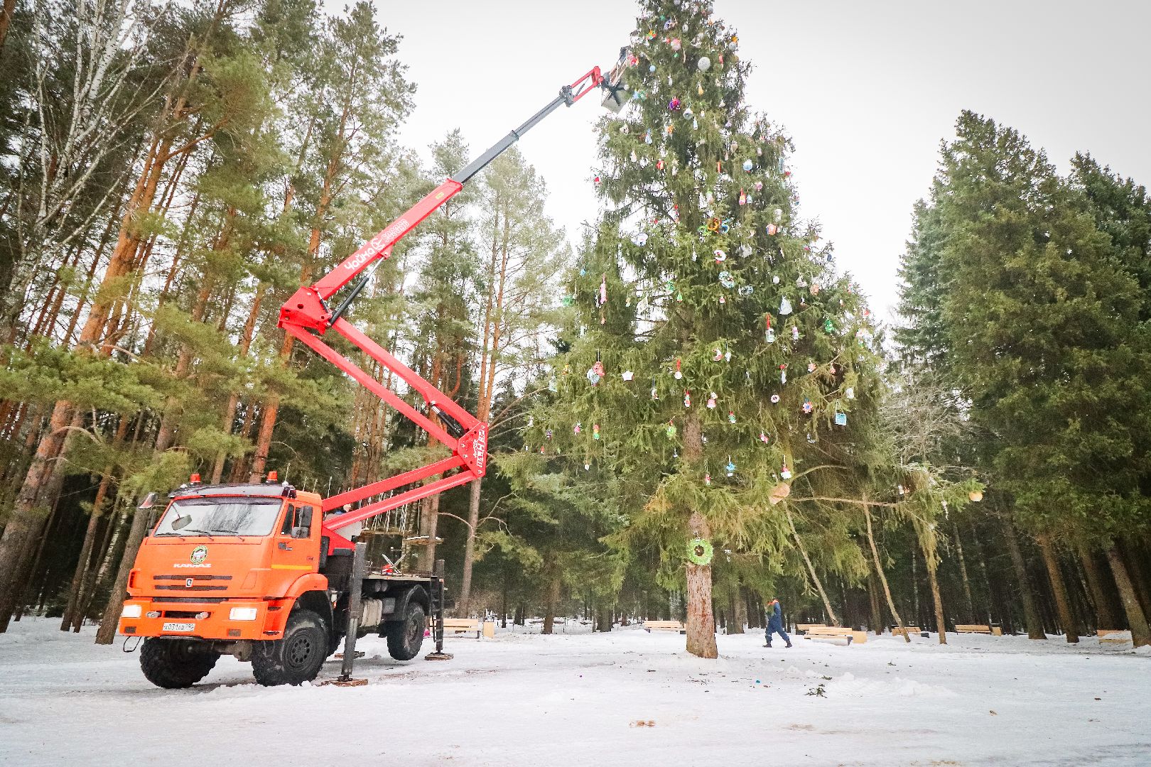 Клин, общество, образование, зима в подмосковье, вертикалки,