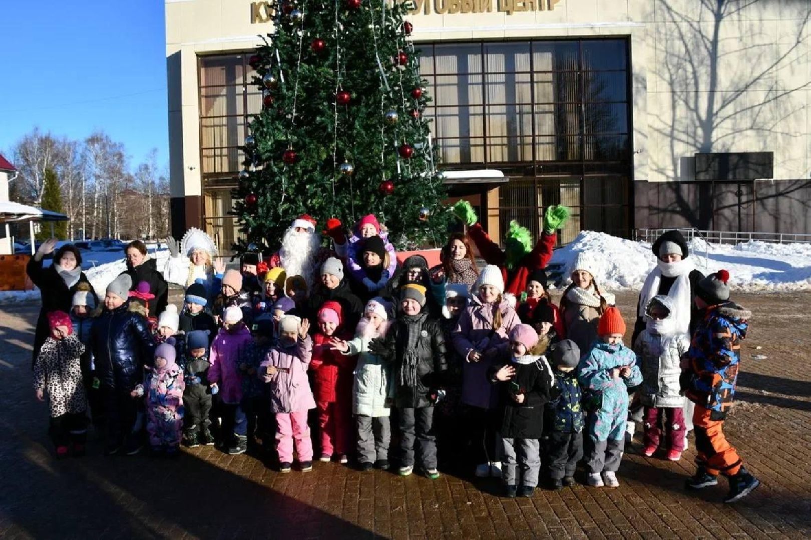 дед мороз, городской округ восход, дети, игровая программа, вертикалки,