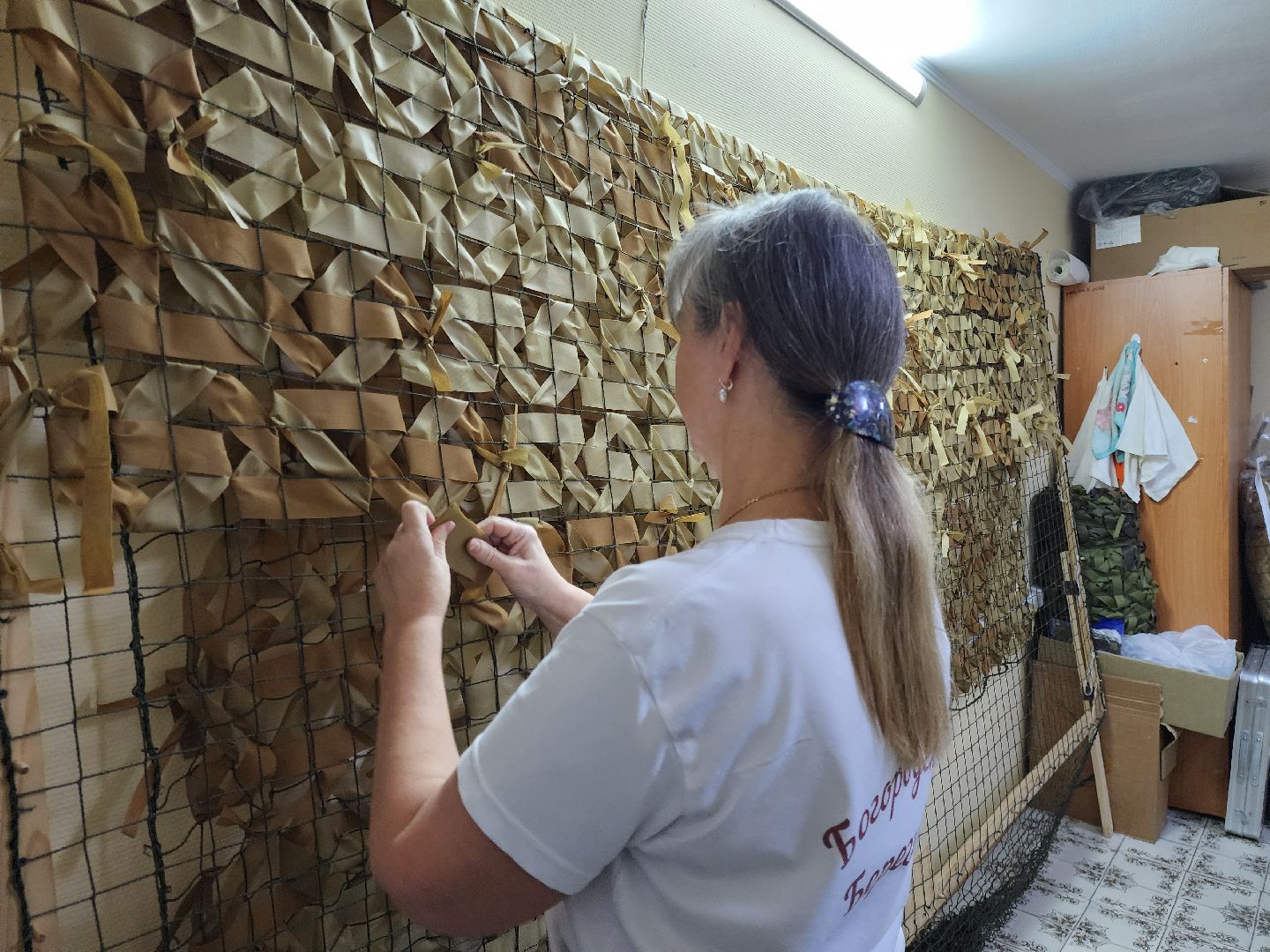 ногинск, богородские берегини, волонтеры сво, волонтерская группа, общество, жители, маскировочные сети, вертикалки,