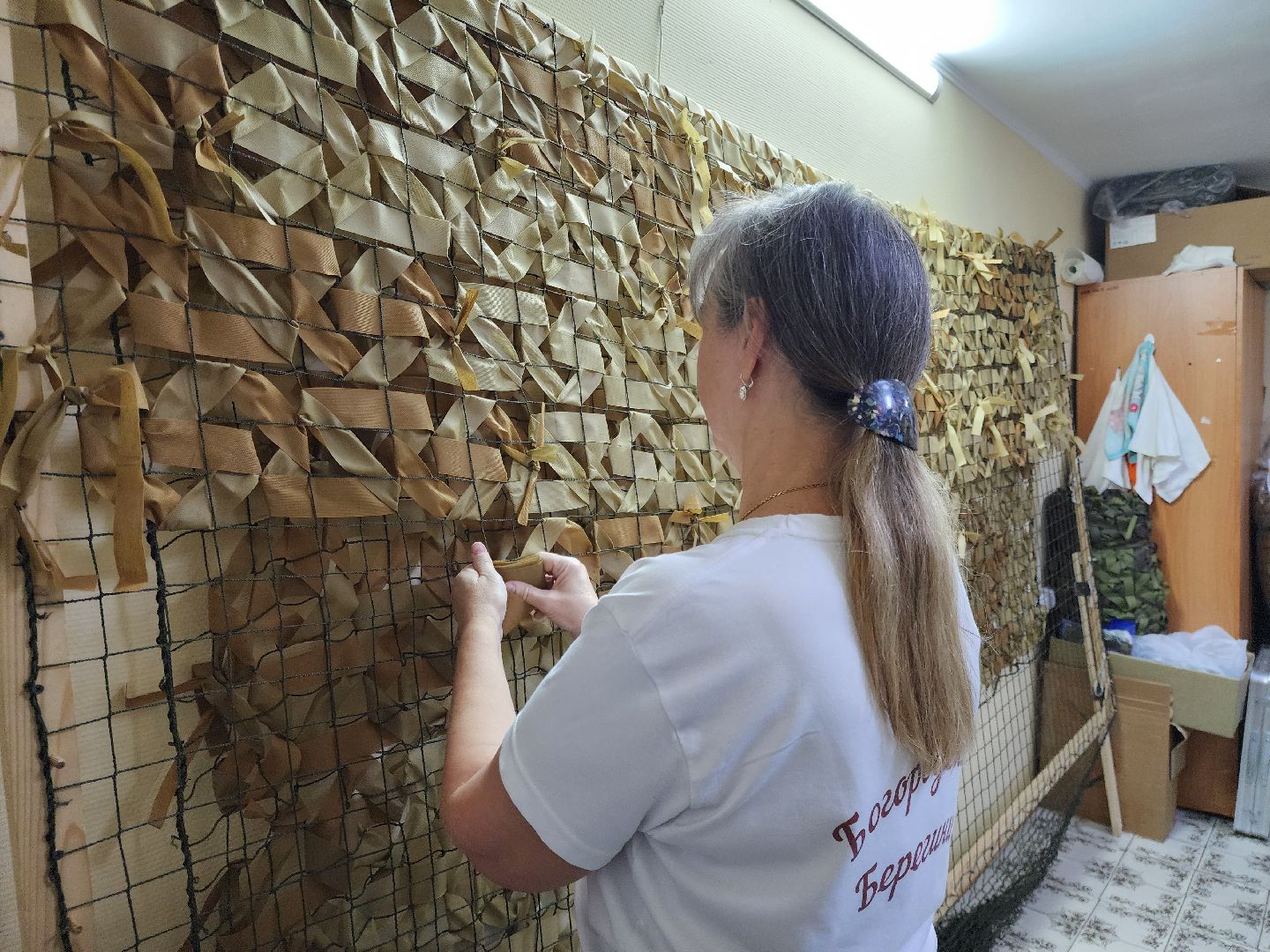 ногинск, богородские берегини, волонтеры сво, волонтерская группа, общество, жители, маскировочные сети, вертикалки,
