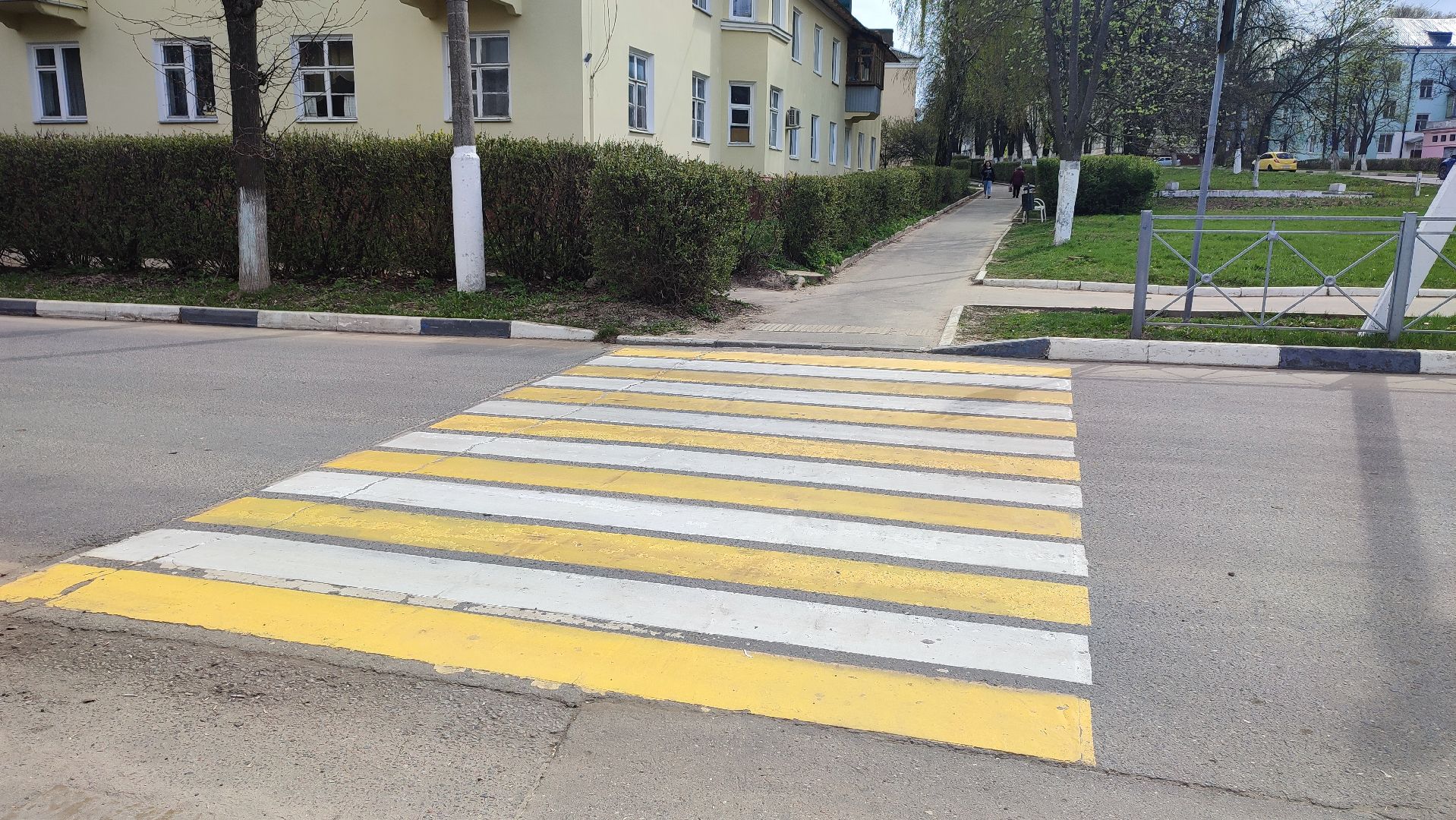 Кашира, разметка, пешеходный переход, дороги