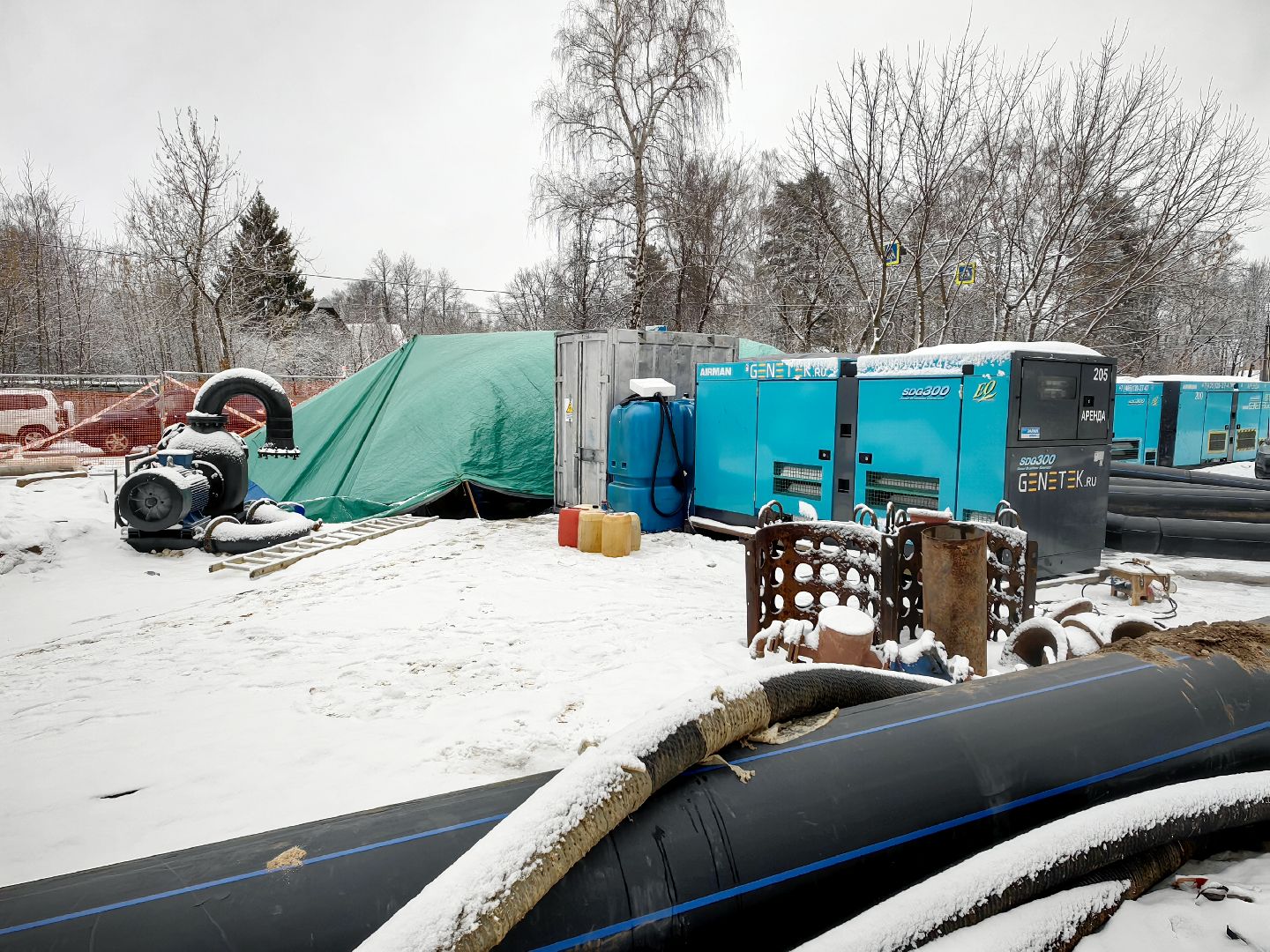 ремонт, коллектор, канализация, водоканал,