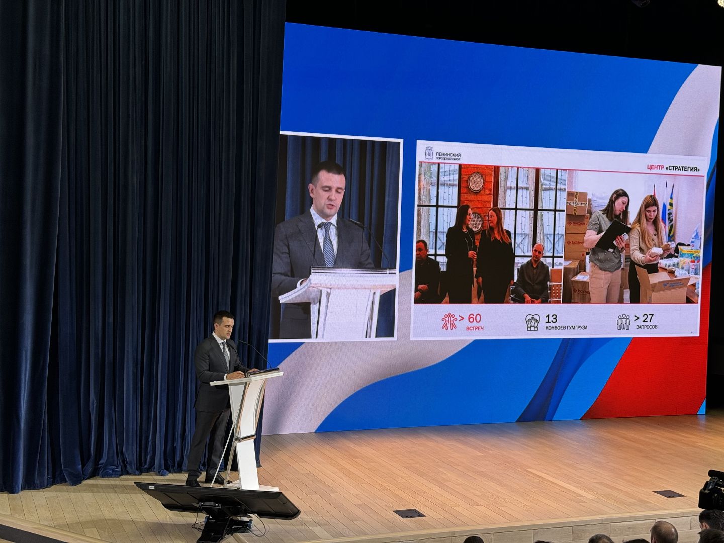 Отчет Главы, Глава муниципалитета, Администрация Ленинского округа, планы на будущее,