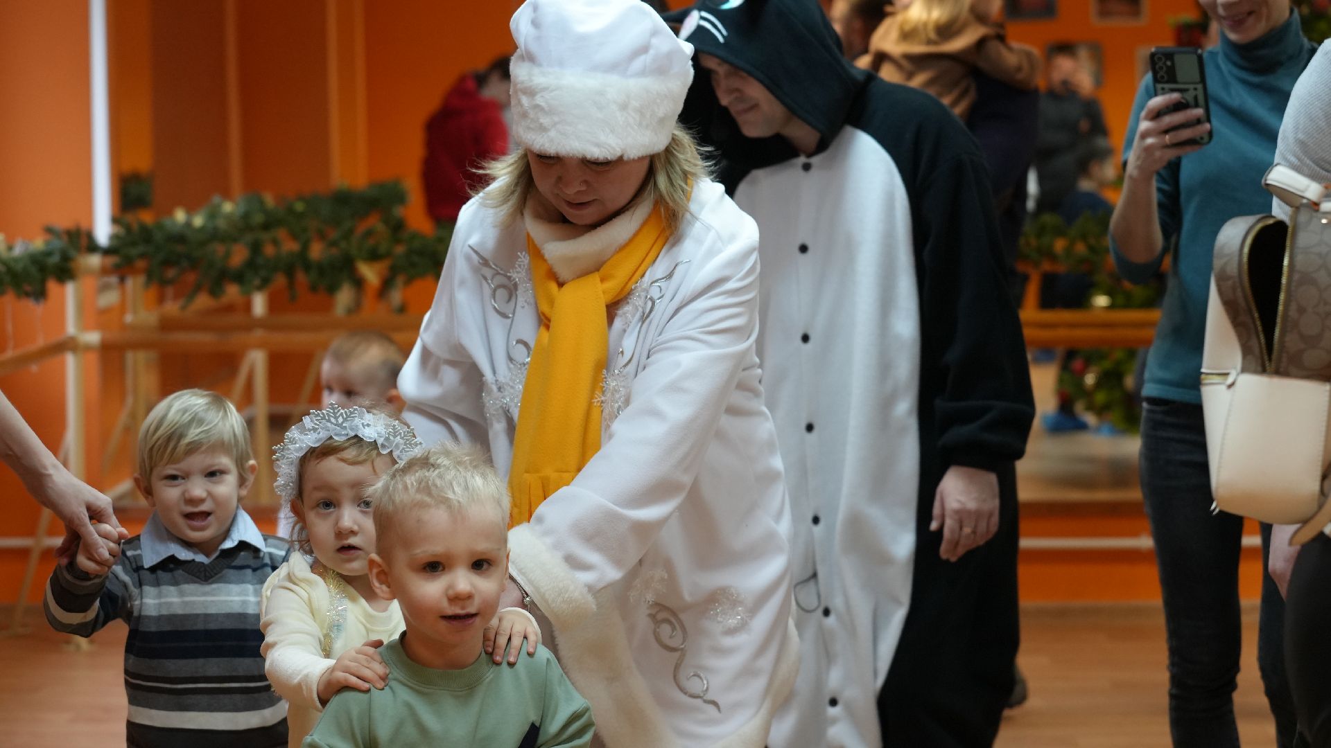 вертикалка, утренник, новый год,