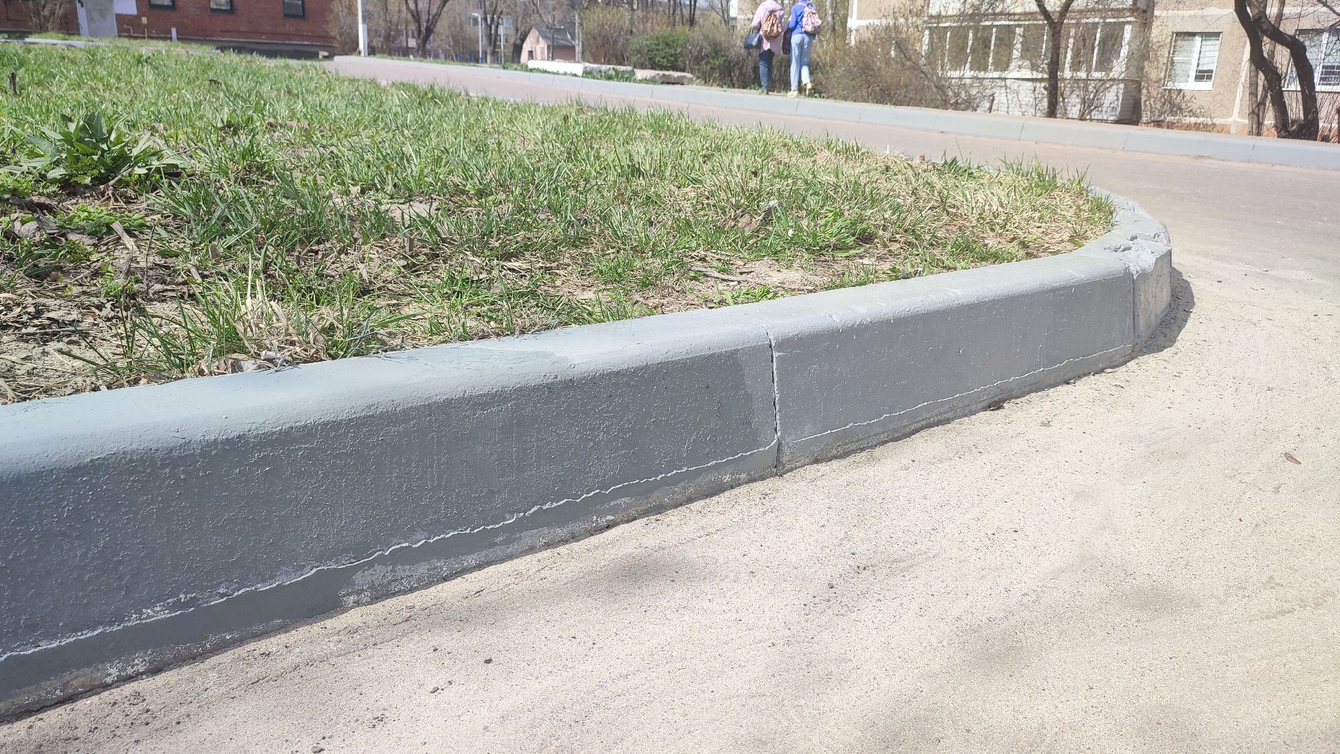 Кашира, ЖКХ, лавки, бордюрный камень, благоустройство