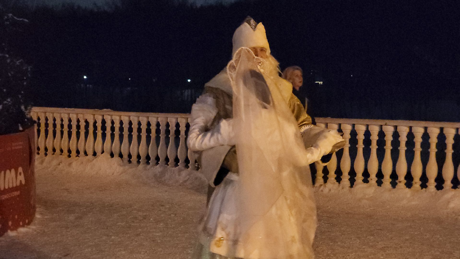 долгопрудный, парк на молодежной, новый год, хореография, русские традиции, дед мороз и снегурочка, КМЦ Долгопрудный,