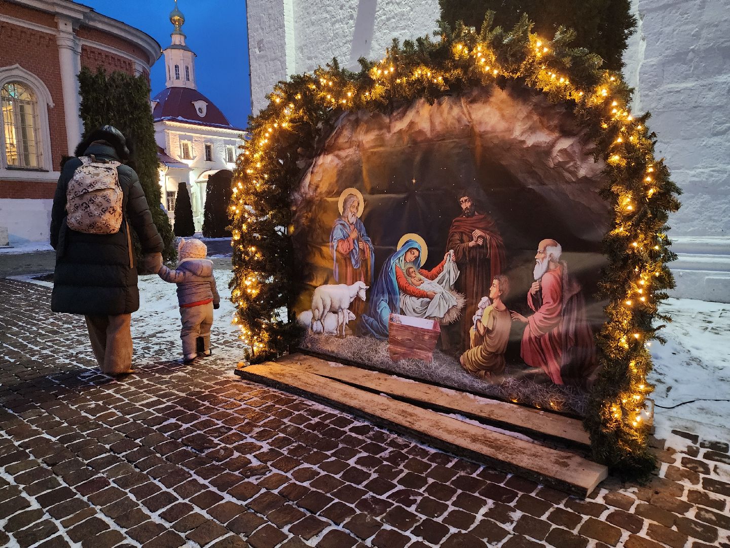 Коломна, рождество, рождество христово, вертеп, рождественские богослужения,