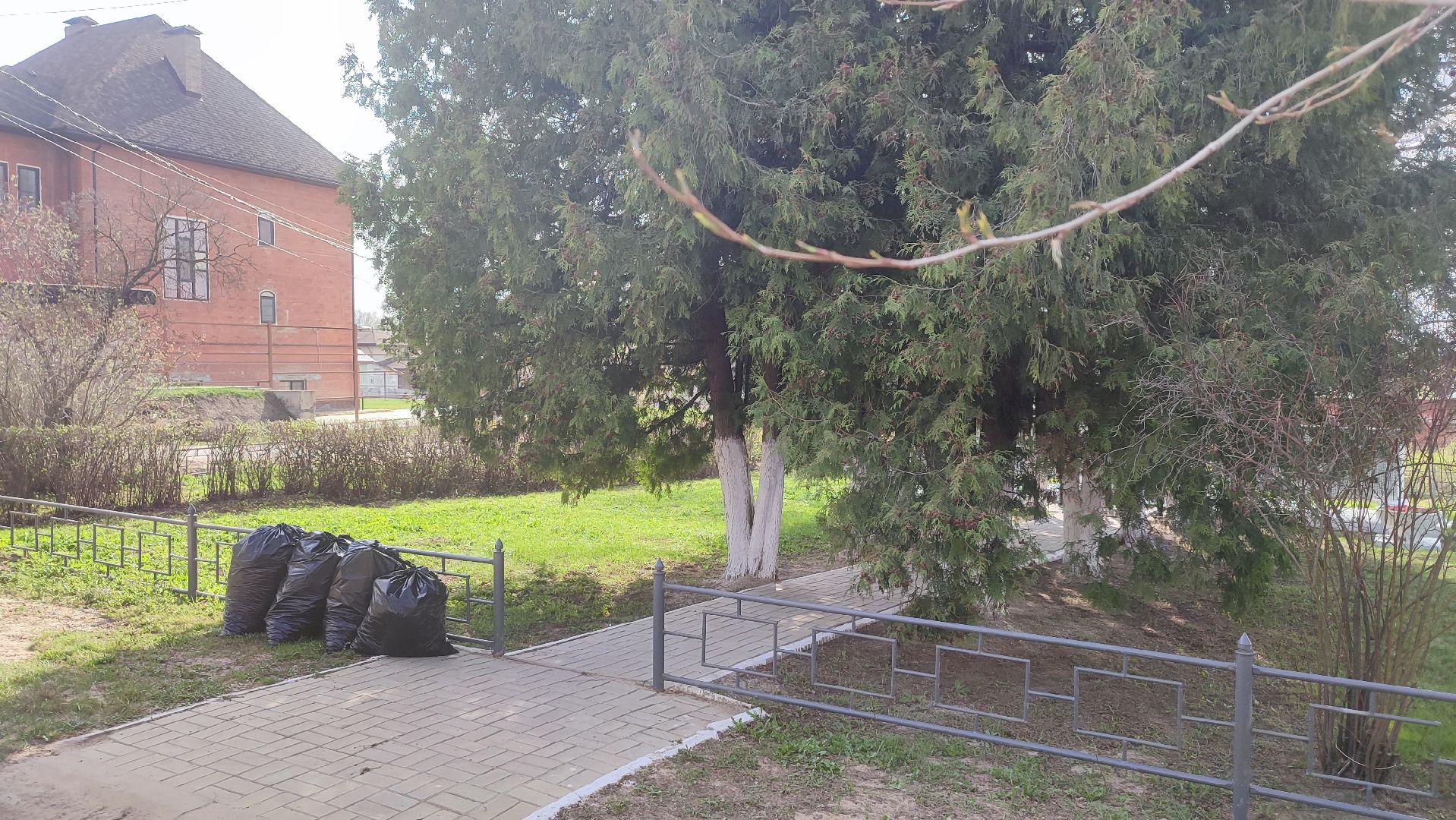 Кашира, Хитровка, мемориал, памятник, субботник, 9 мая