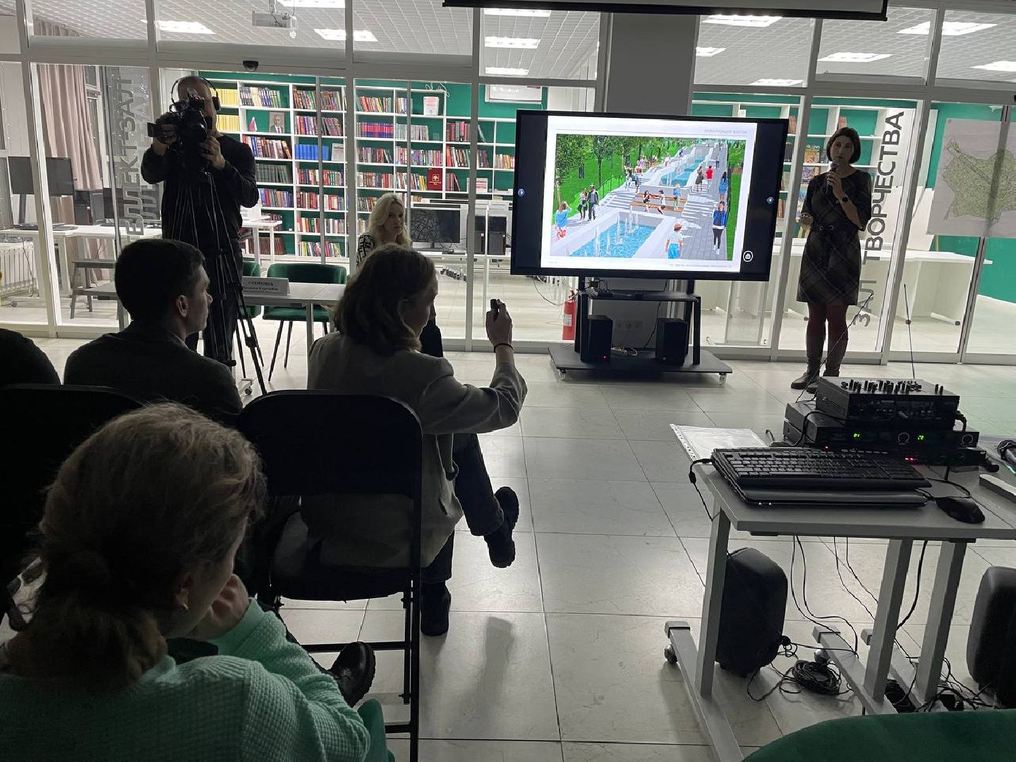 Дмитров, Парк Березовая роща, Минблаго,