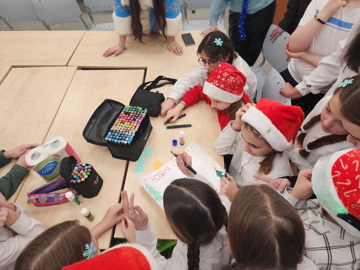 ногинск, дели, школа, общество, жители, новый год, новогодний квест,