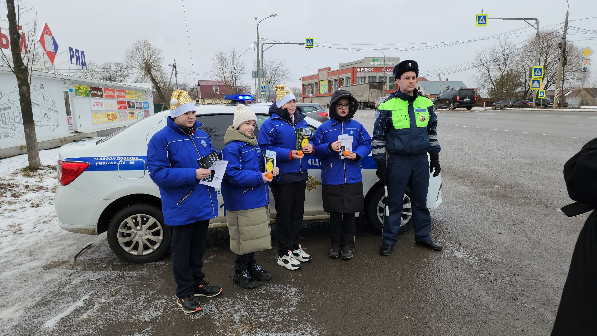 кашира, юид, госавтоинспекция, новогодняя акция, вертикалки,