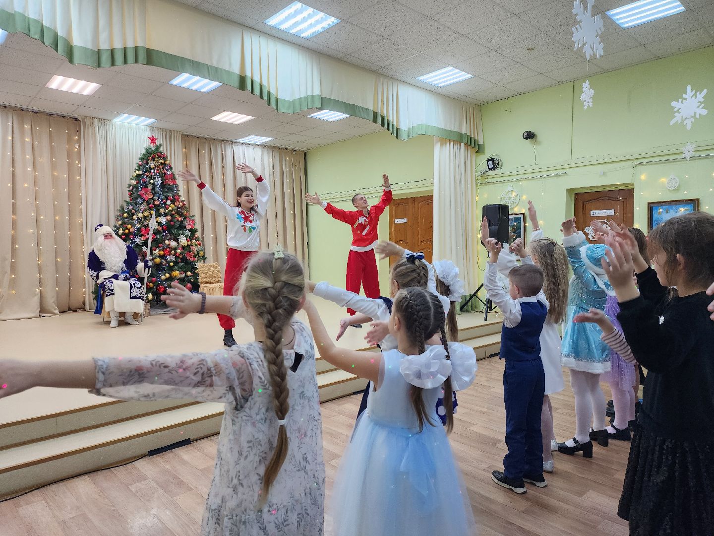 Луховицы, елка, Подмосковье,