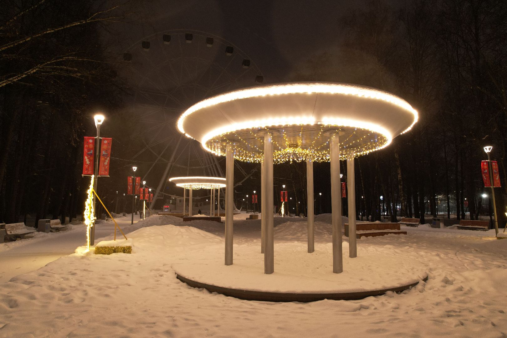 видео с коптера, химки, зима в подмосковье,