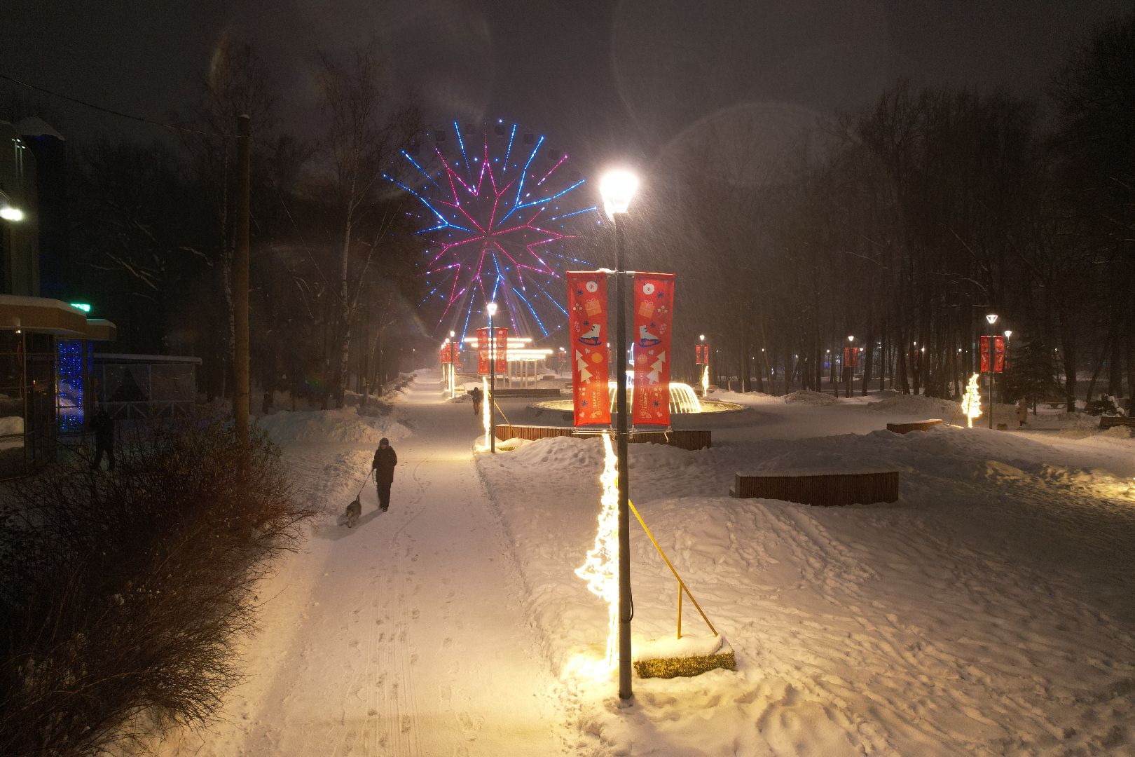 видео с коптера, химки, зима в подмосковье,