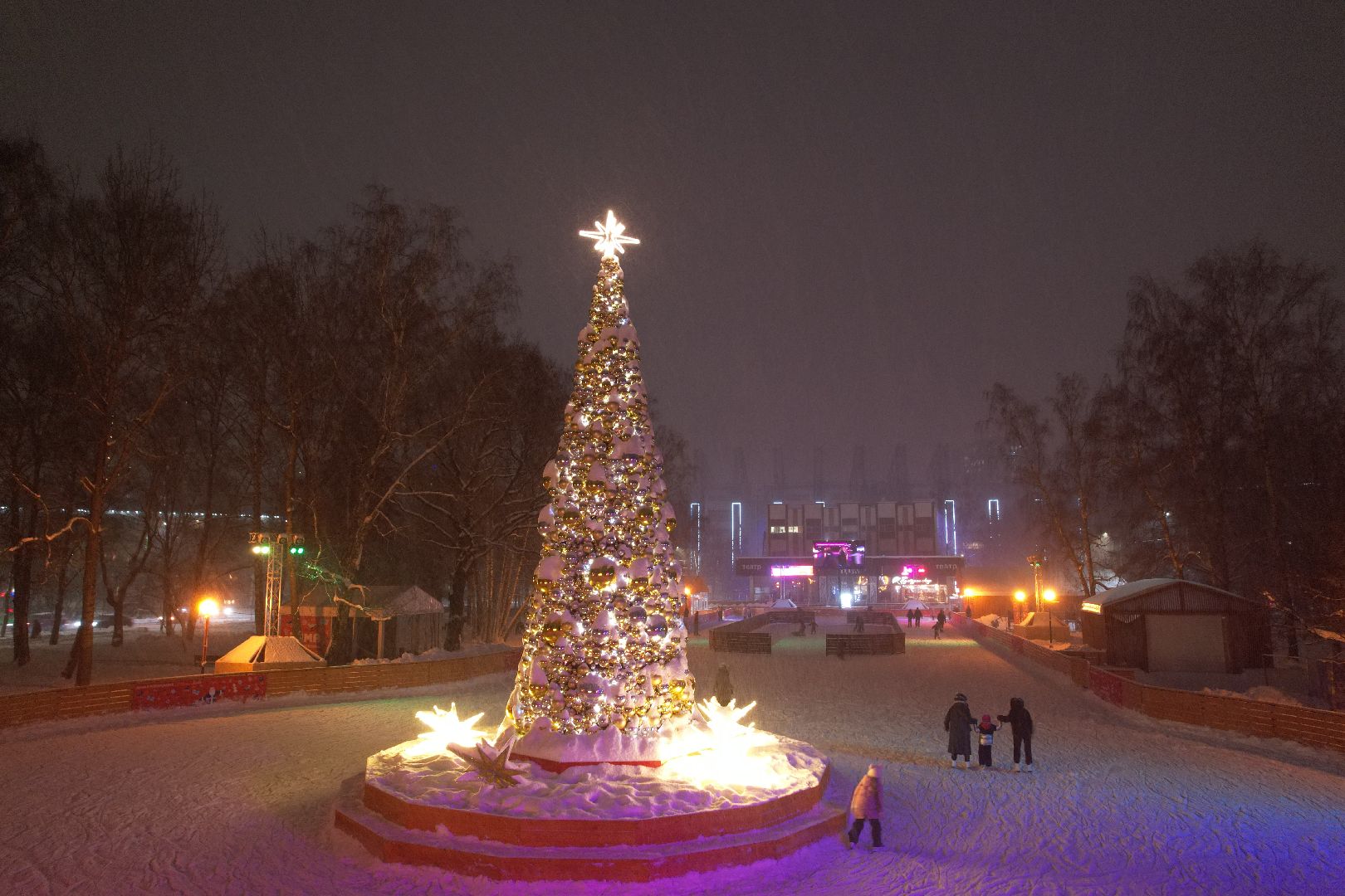 видео с коптера, химки, зима в подмосковье,
