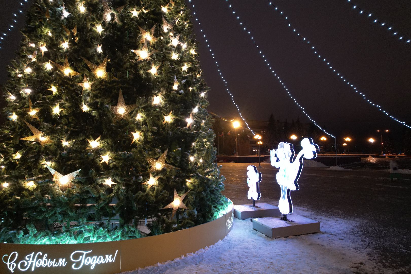 видео с коптера, зима в подмосковье, орехово зуево,