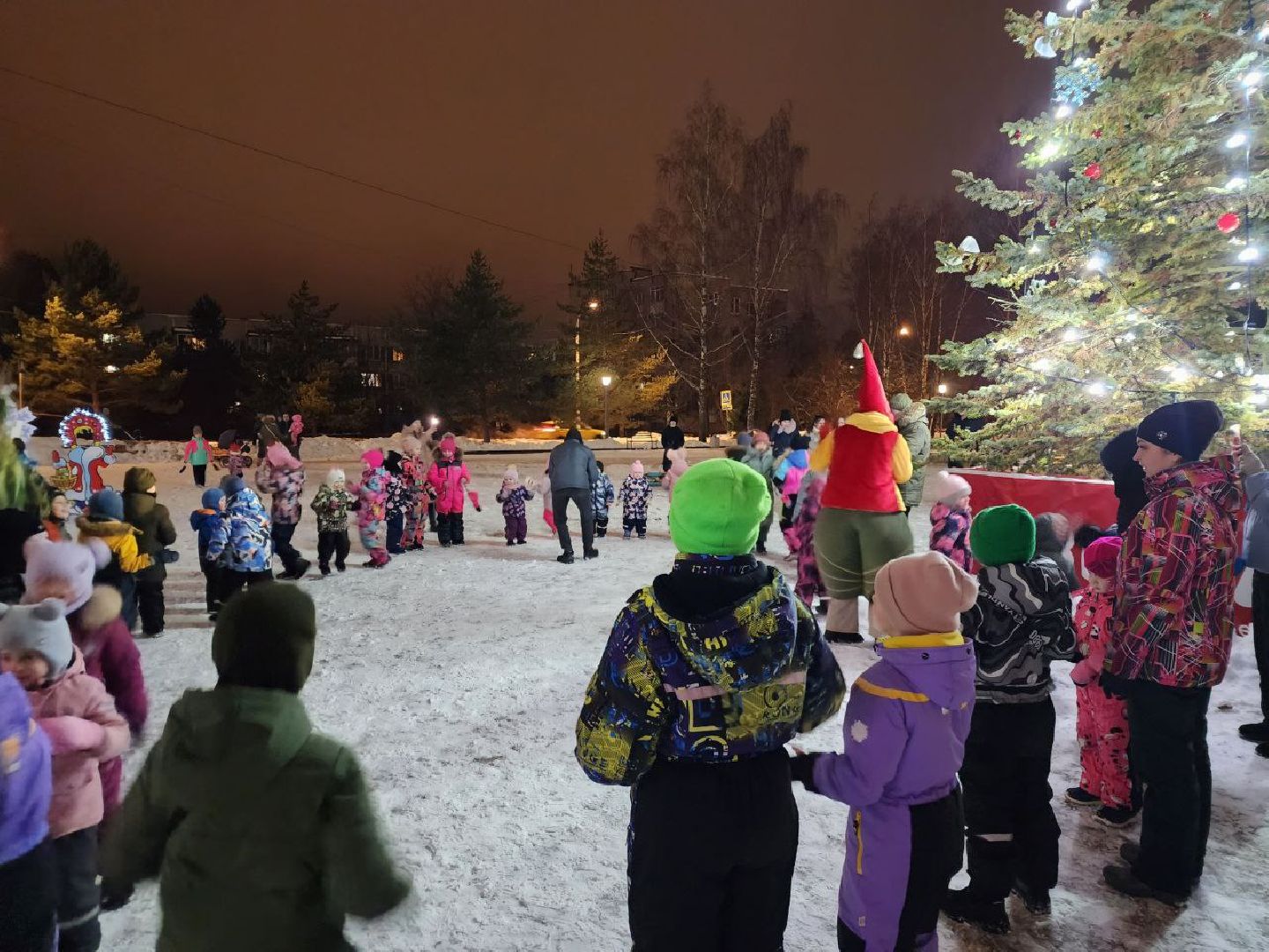 Солнечногорск, Праздник, Новый год, Дети, Жители, Вертикалки,