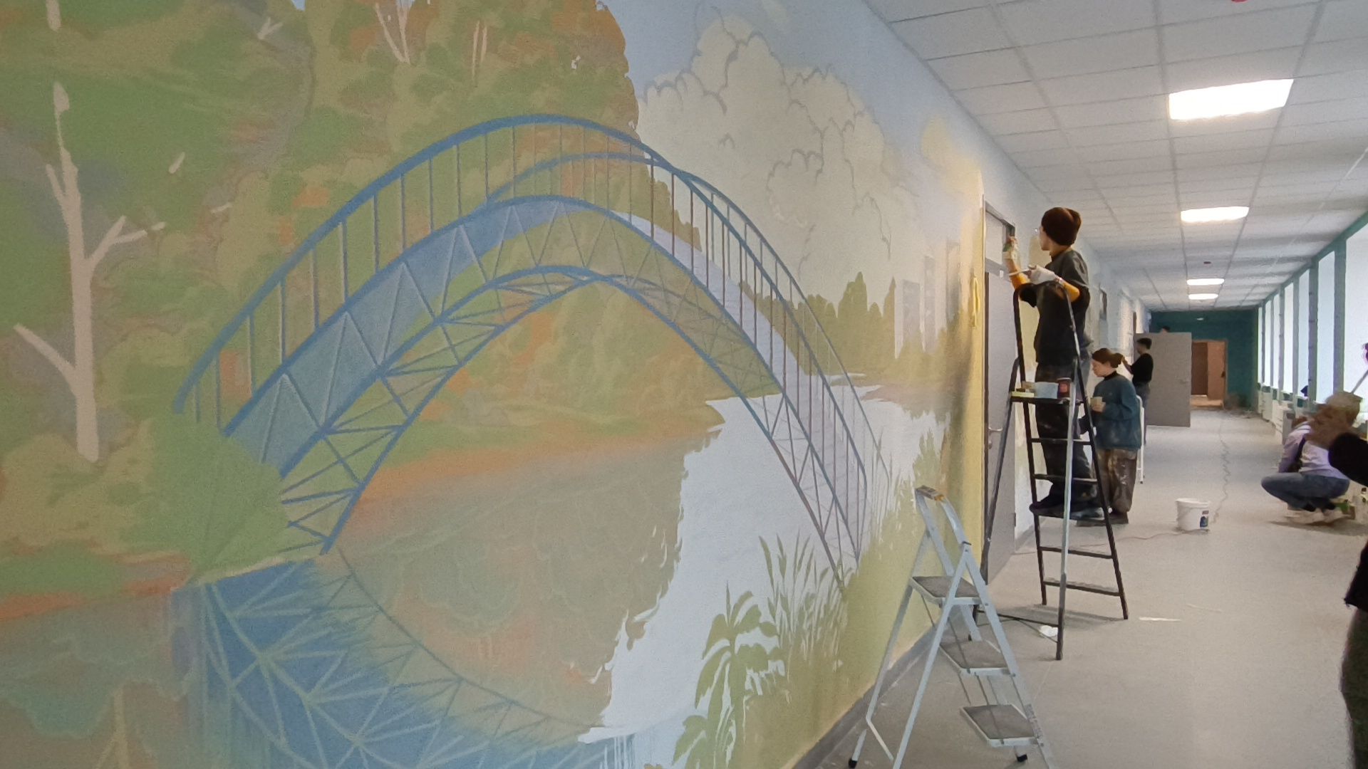 школа, лобня, ремонт, вертикалки,