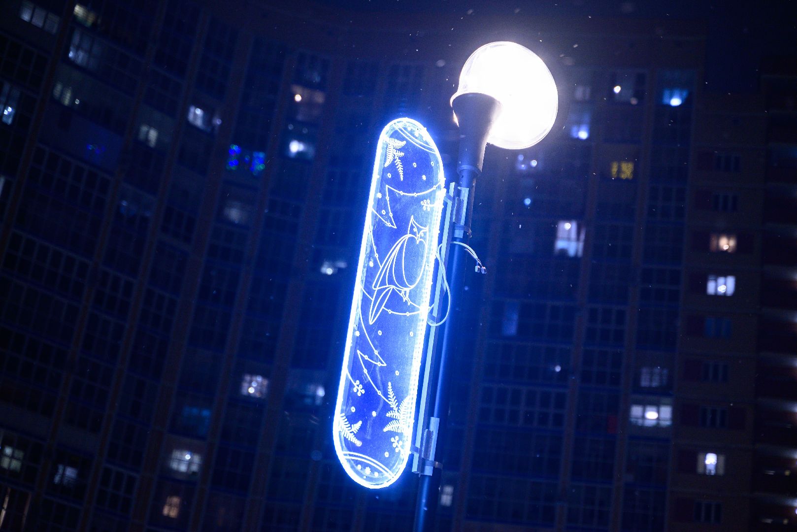 лыткарино, общество, новый год, парки, иллюминация, вертикалки,