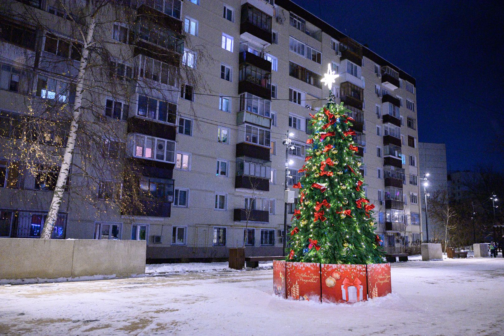 лыткарино, общество, новый год, парки, иллюминация, вертикалки,