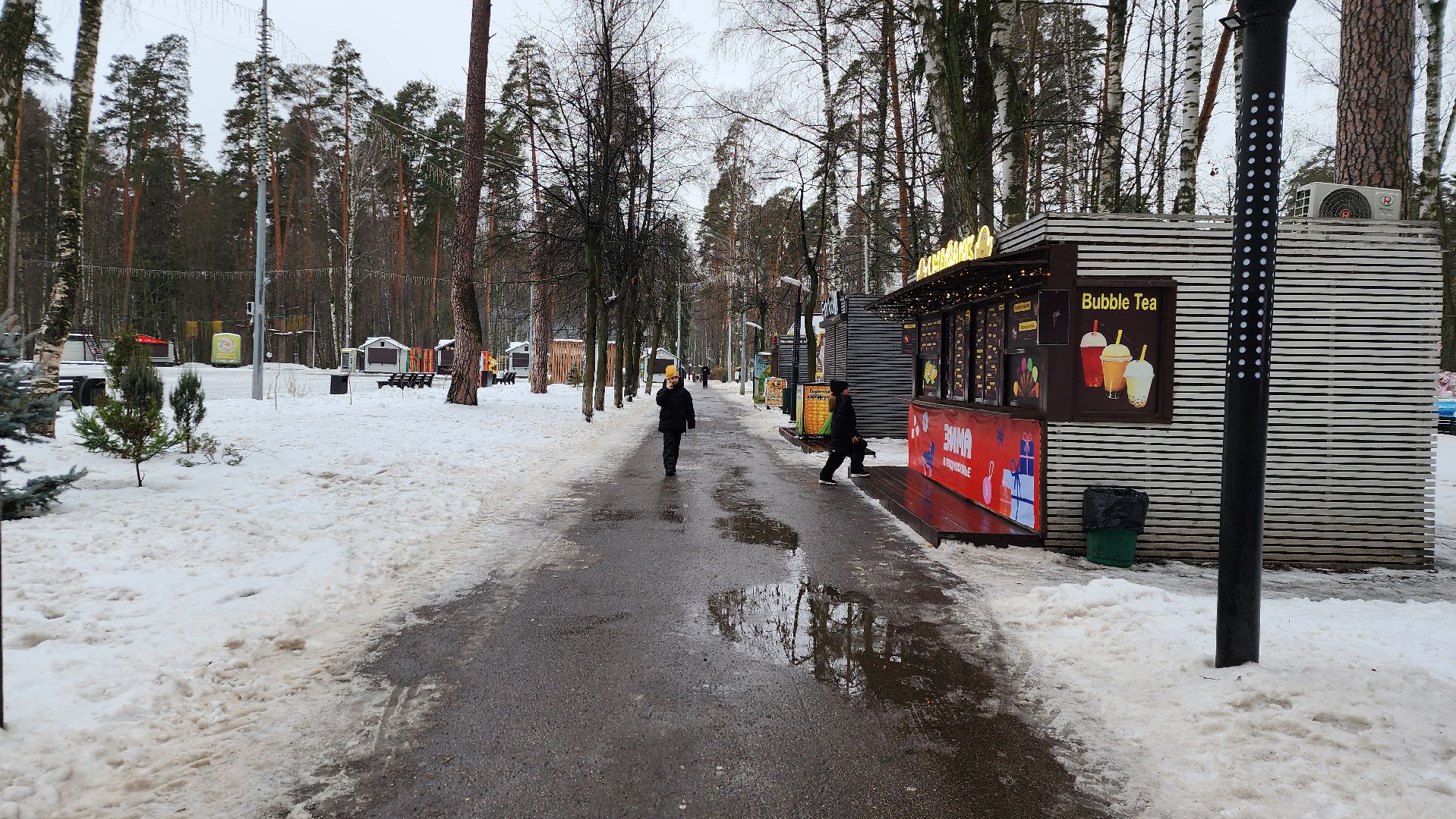 парки Богородского округа, новогодние каникулы, Центральный парк, Ногинск, Богородский городской округ,