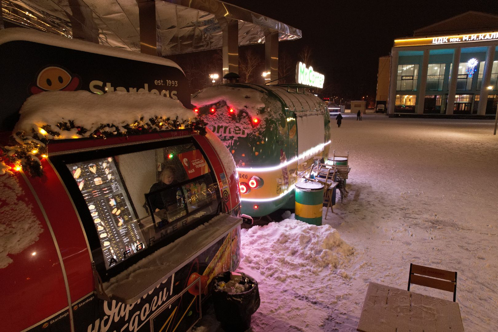 видео с коптера, зима в подмосковье, королёв,