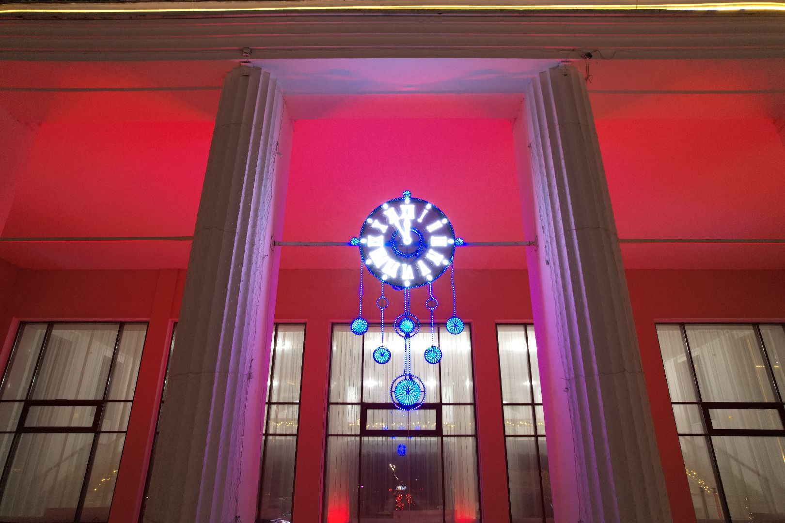 видео с коптера, зима в подмосковье, королёв,