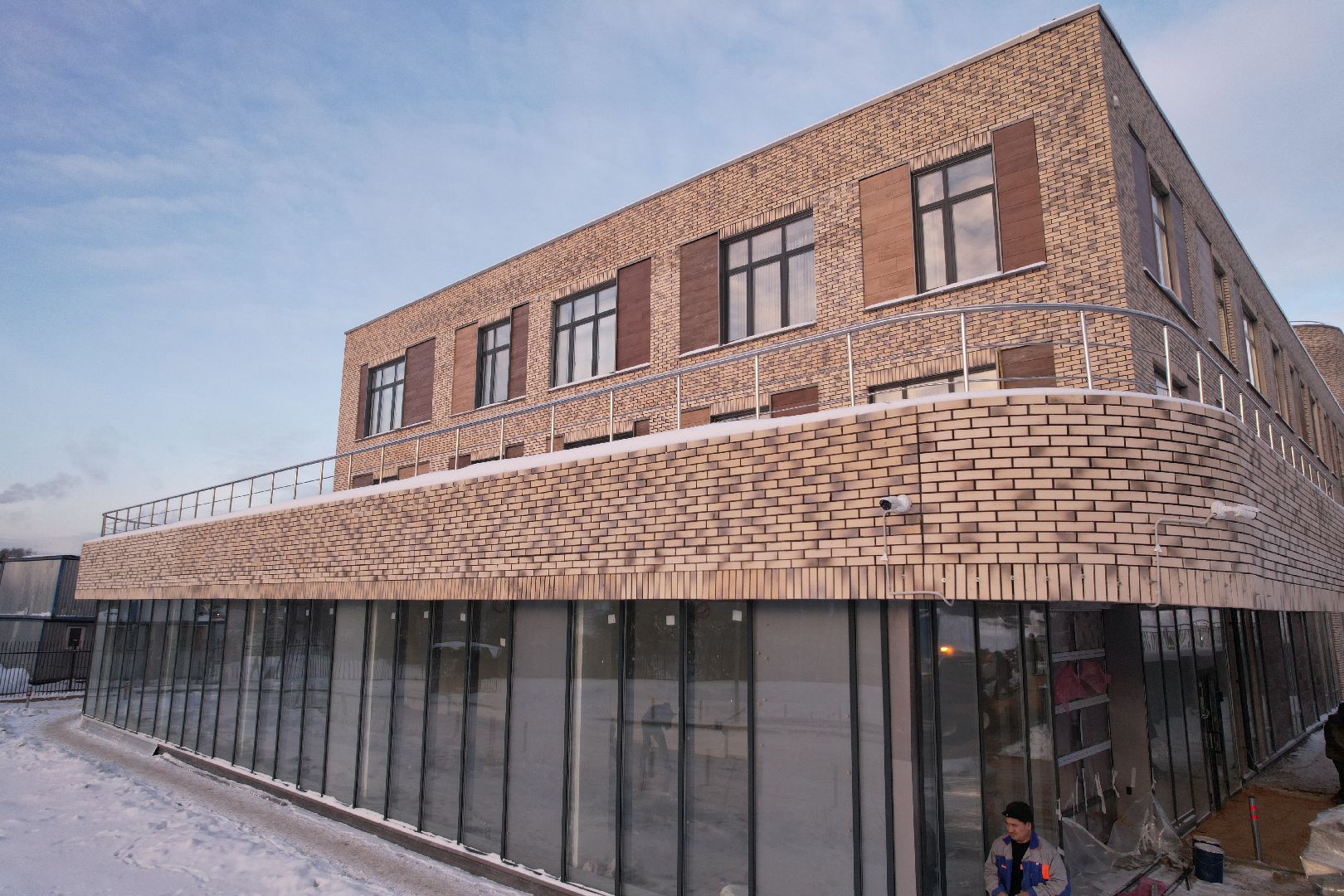 видео с коптера, хотьково, строительство, медицина,