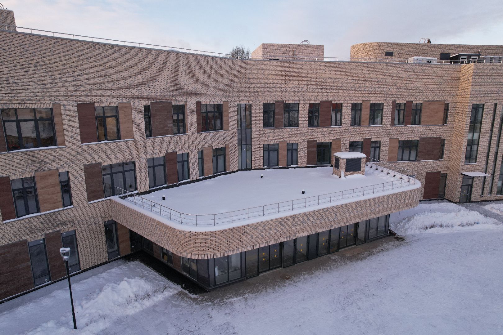 видео с коптера, хотьково, строительство, медицина,