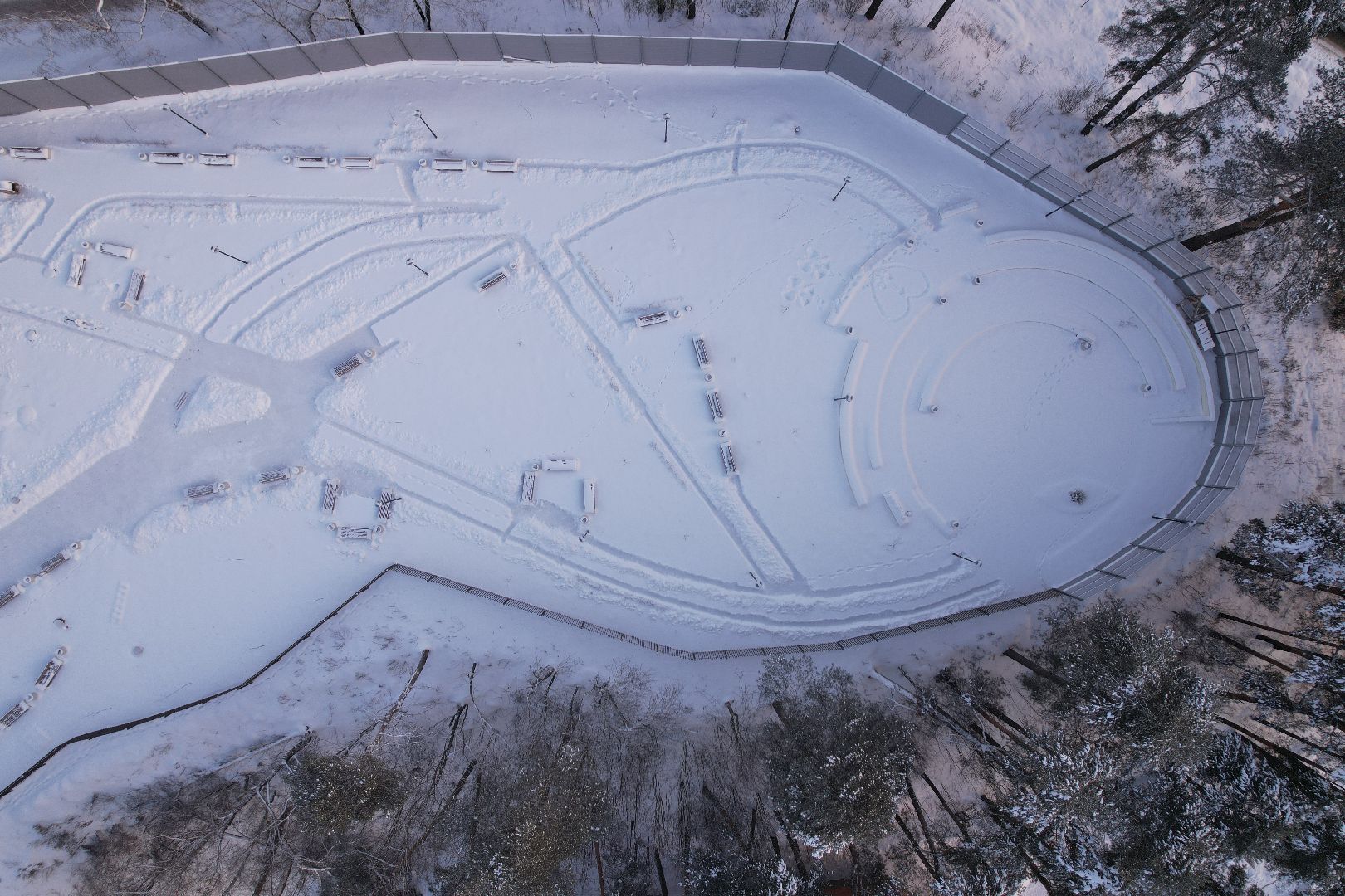 видео с коптера, хотьково, строительство, медицина,