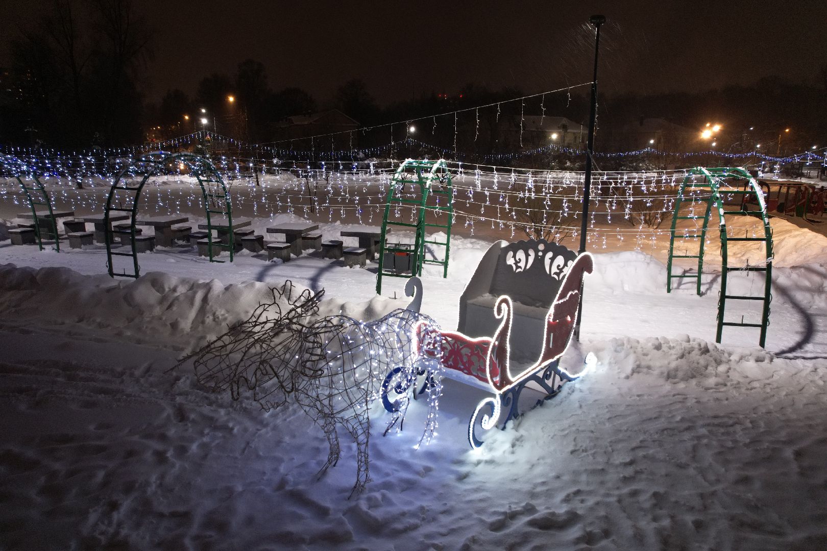 видео с коптера, зима в подмосковье, солнечногорск,