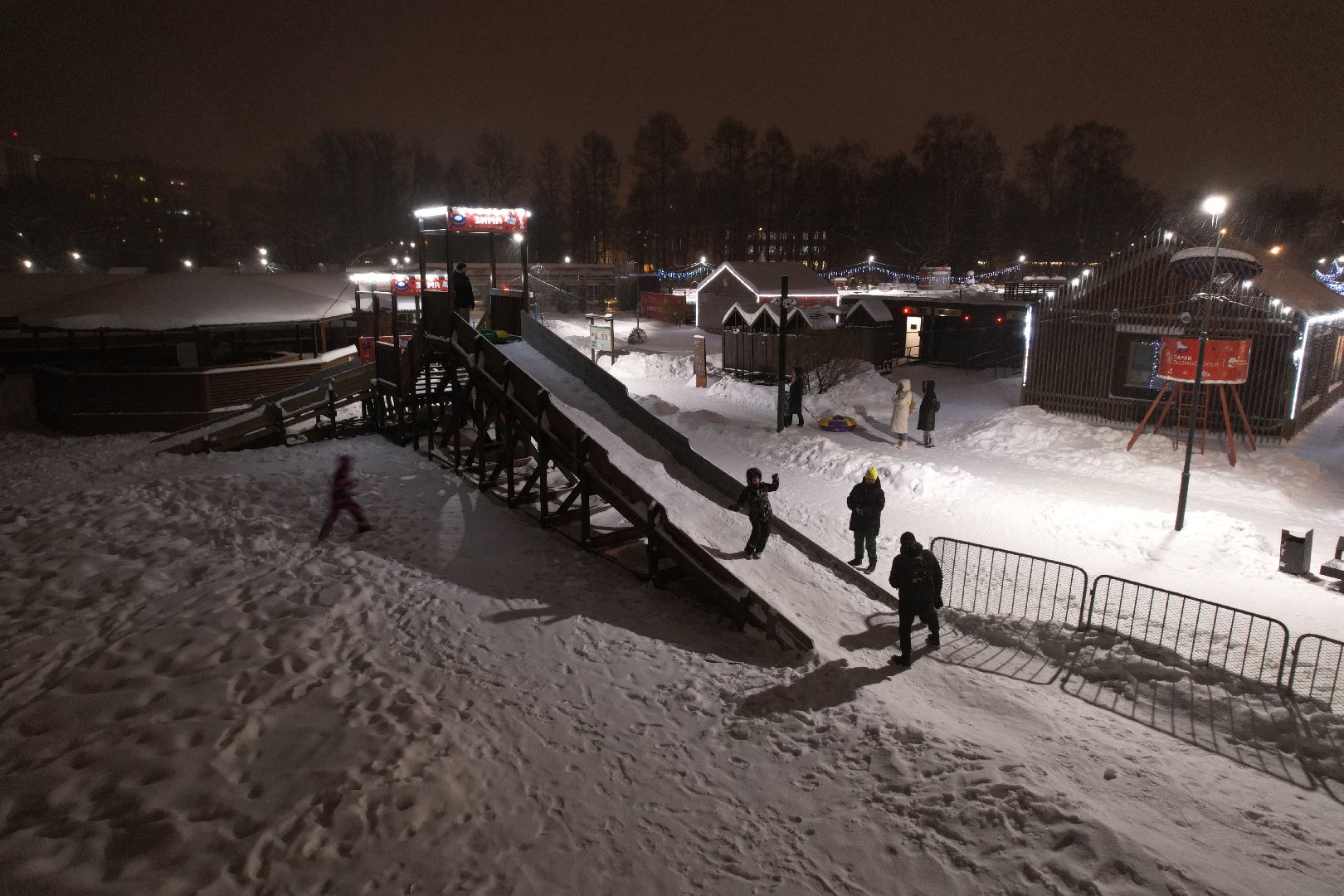 видео с коптера, зима в подмосковье, солнечногорск,