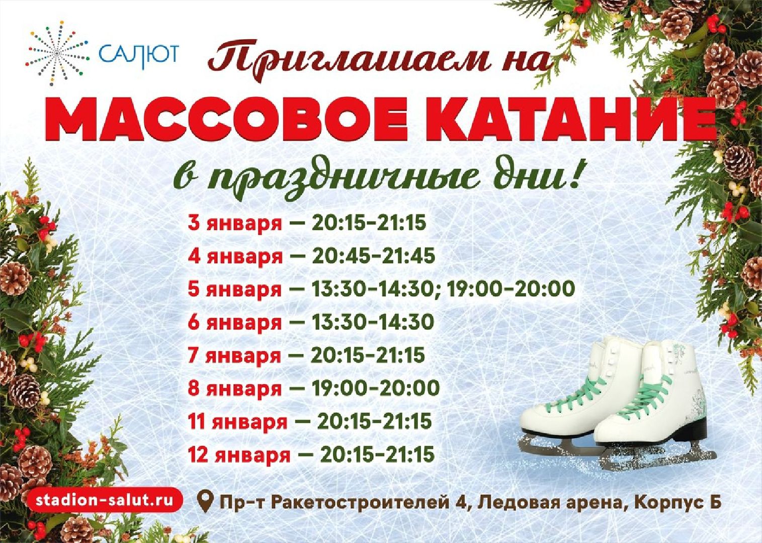 долгопрудный, каток в парке, ледовое шоу, центральный парк, фск салют,