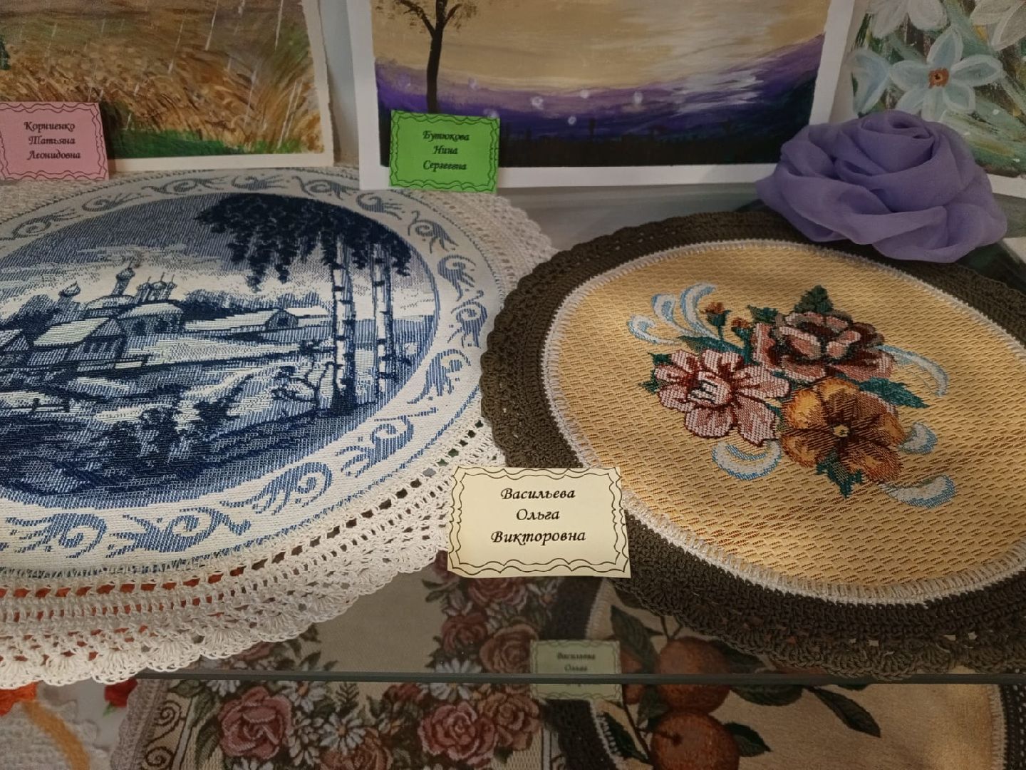 пушкинский, дк, дом культуры, поселок, художественное творчество, поделки, рукоделие,экспозиция,куклы, обереги,платки, броши,