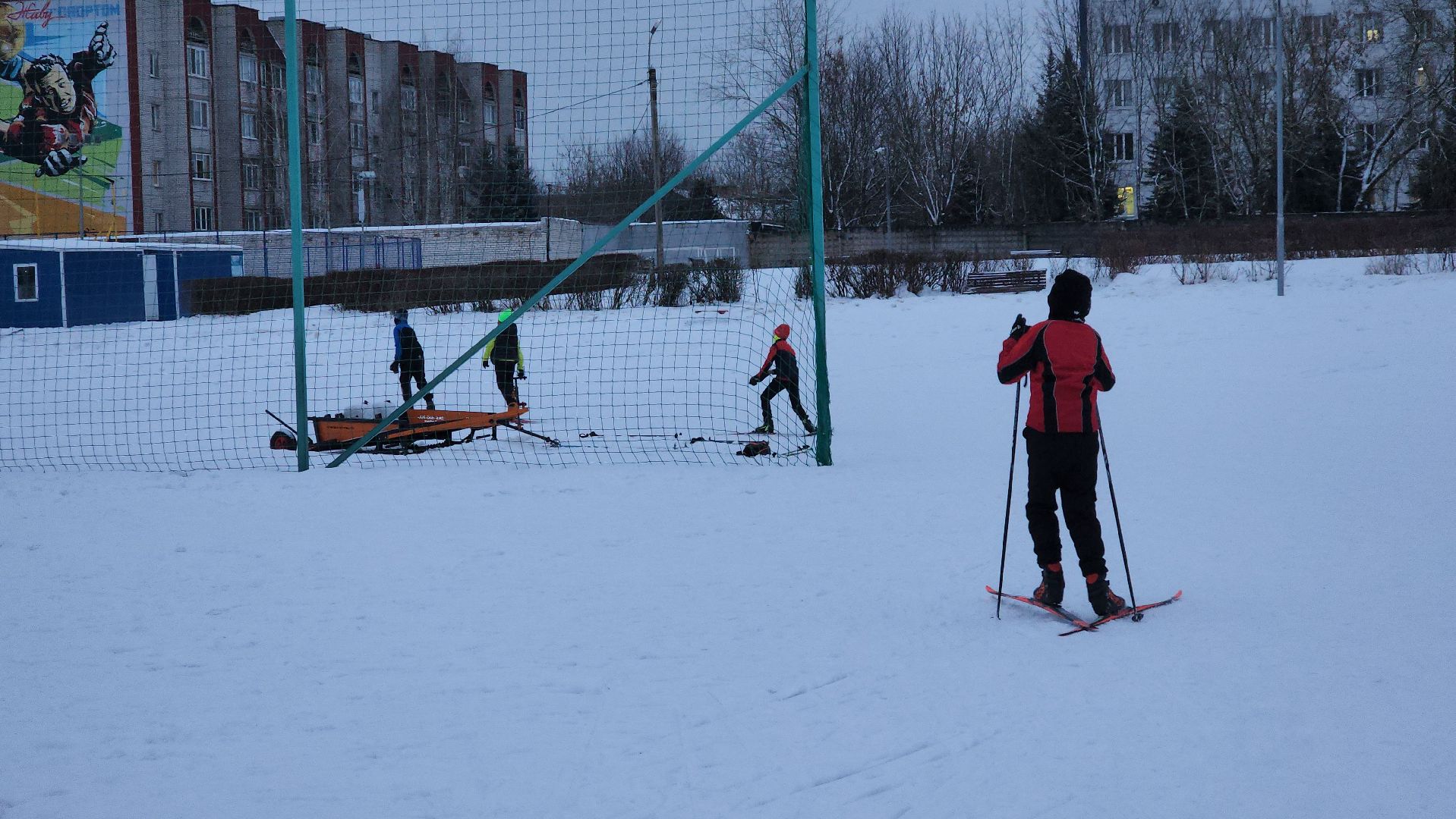 пушкинский, ивантеевка, вертикалки, стадион, стадион труд, лыжная трасса,спортивная школа ивантеевка,массовое катание,