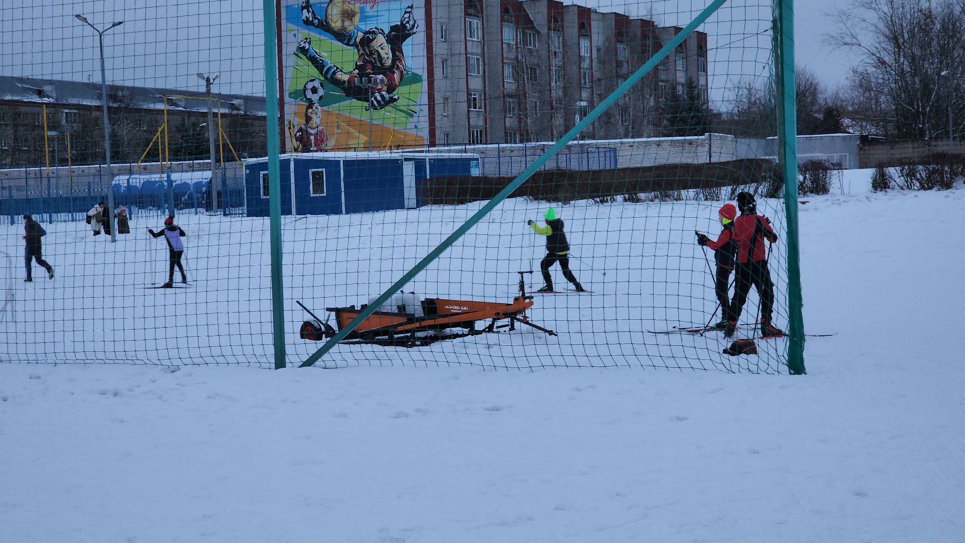 пушкинский, ивантеевка, вертикалки, стадион, стадион труд, лыжная трасса,спортивная школа ивантеевка,массовое катание,