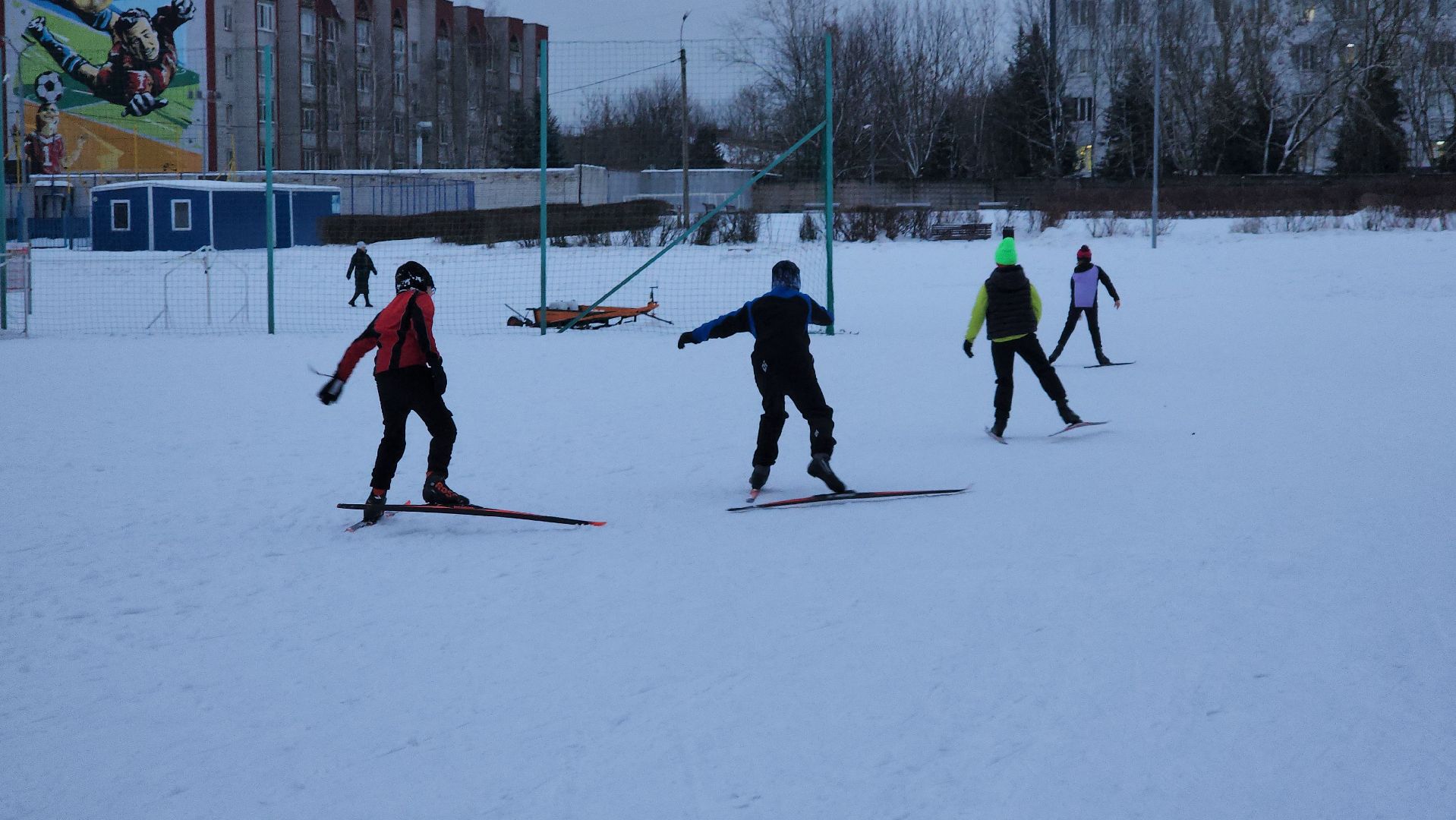 пушкинский, ивантеевка, вертикалки, стадион, стадион труд, лыжная трасса,спортивная школа ивантеевка,массовое катание,
