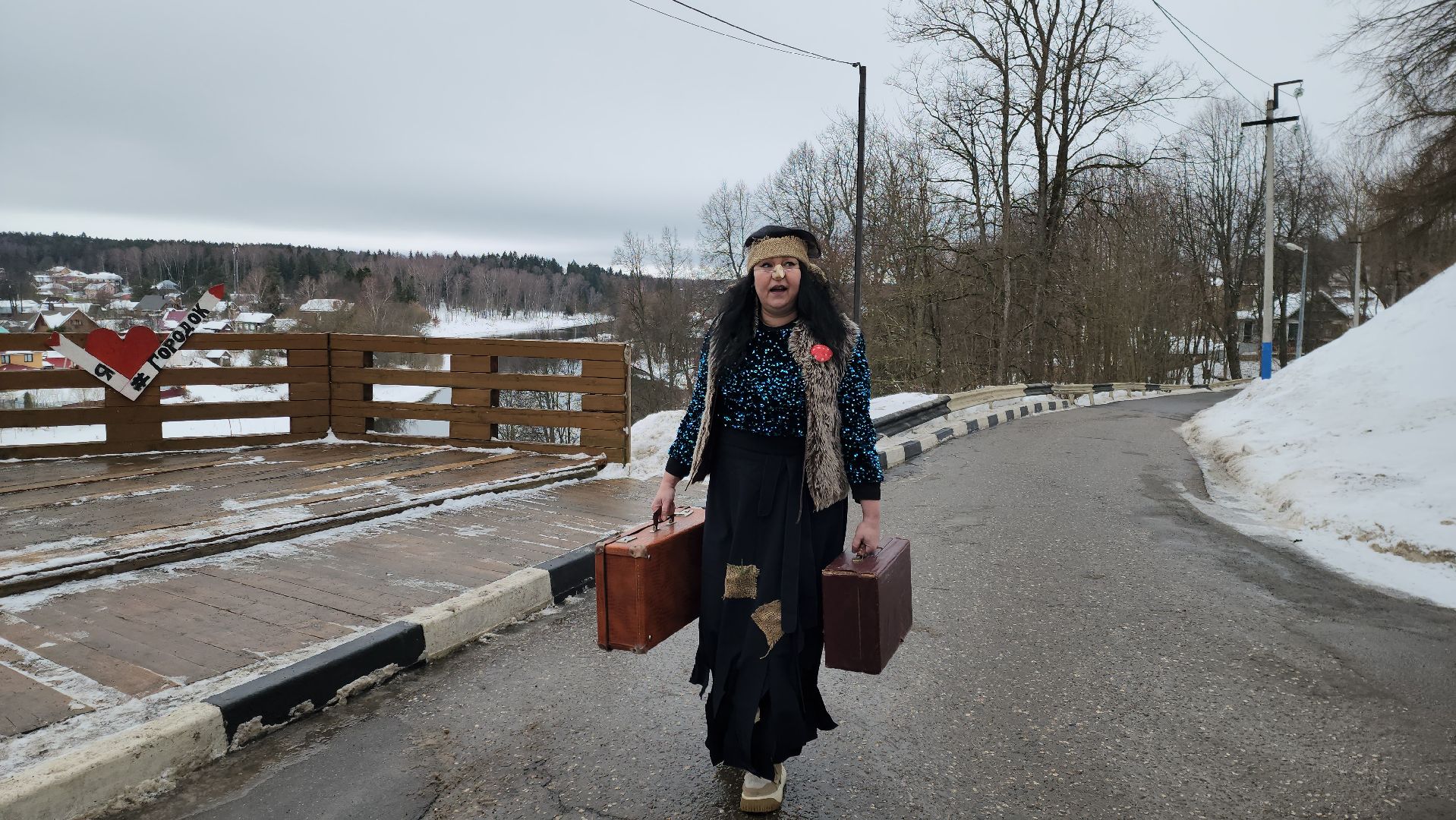 парки подмосковья, парк городок, руза, рузский городской округ, зима в парках, зима в подмосковье, зима в рузе,